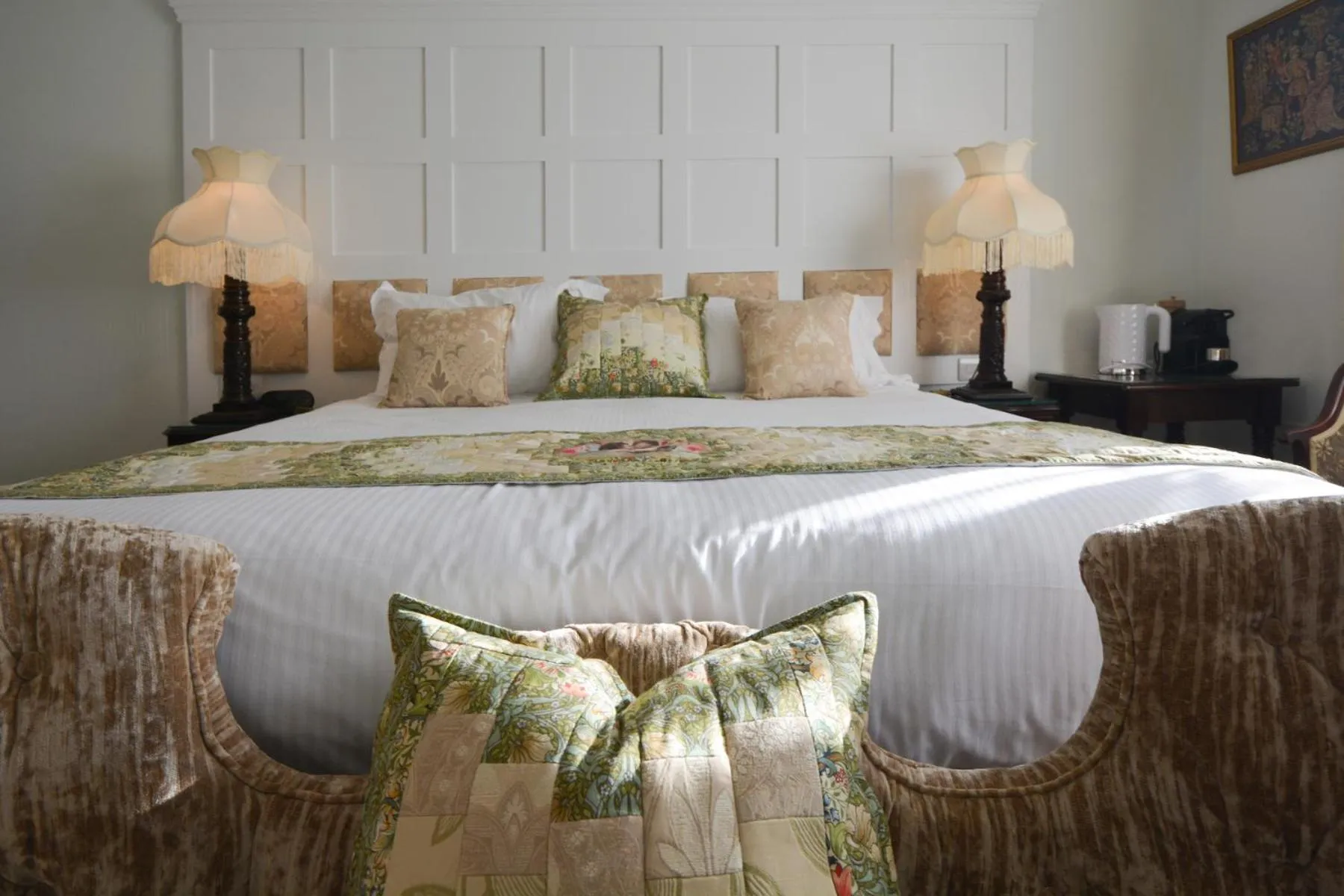 Bed in Haven Hall Hotel