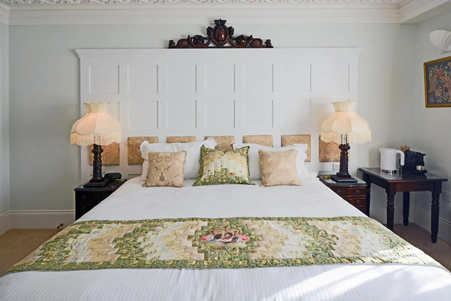 Bed in Haven Hall Hotel