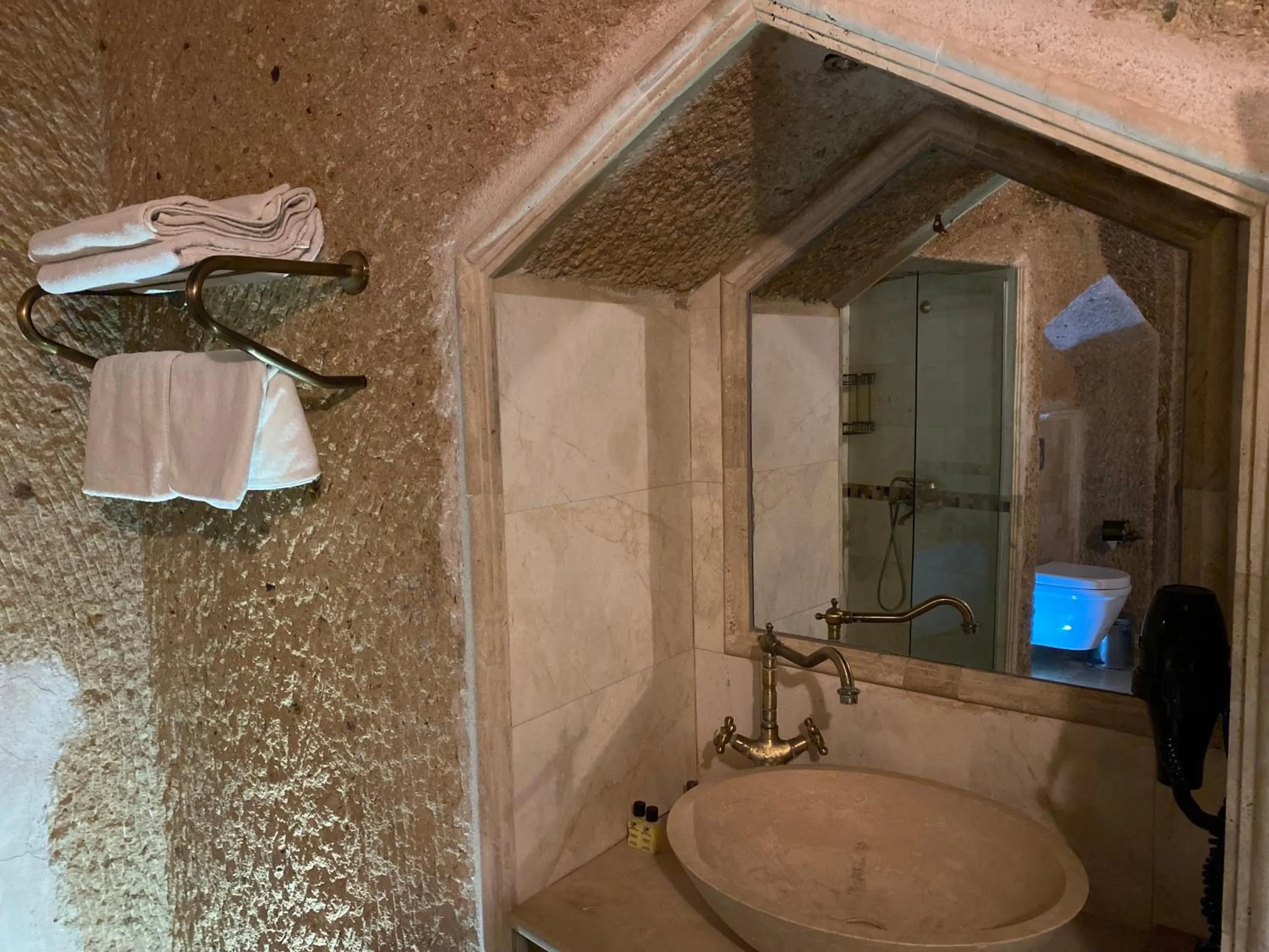Bathroom in Cappadocia Empire Cave Hotel
