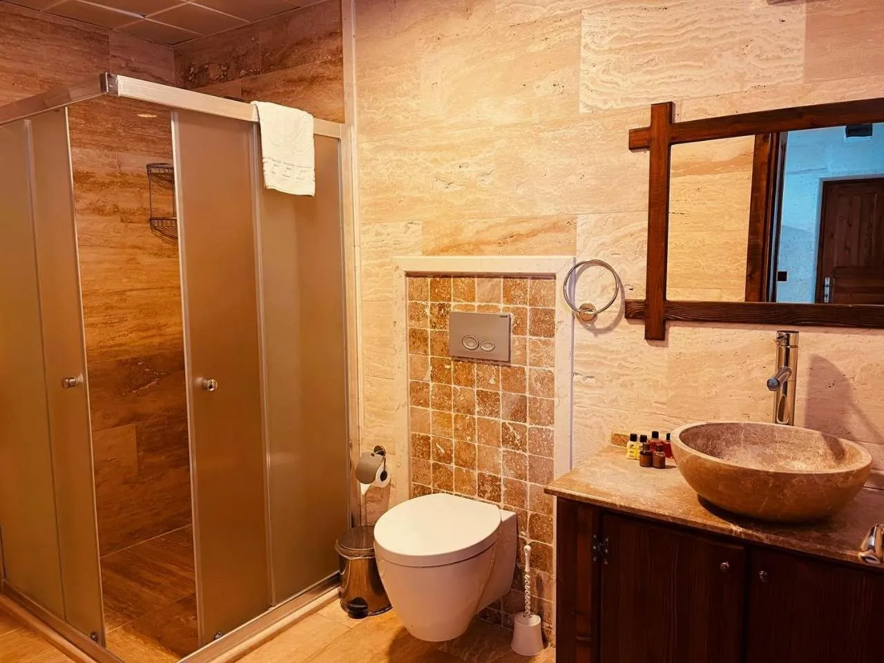 Shower in Cappadocia Empire Cave Hotel