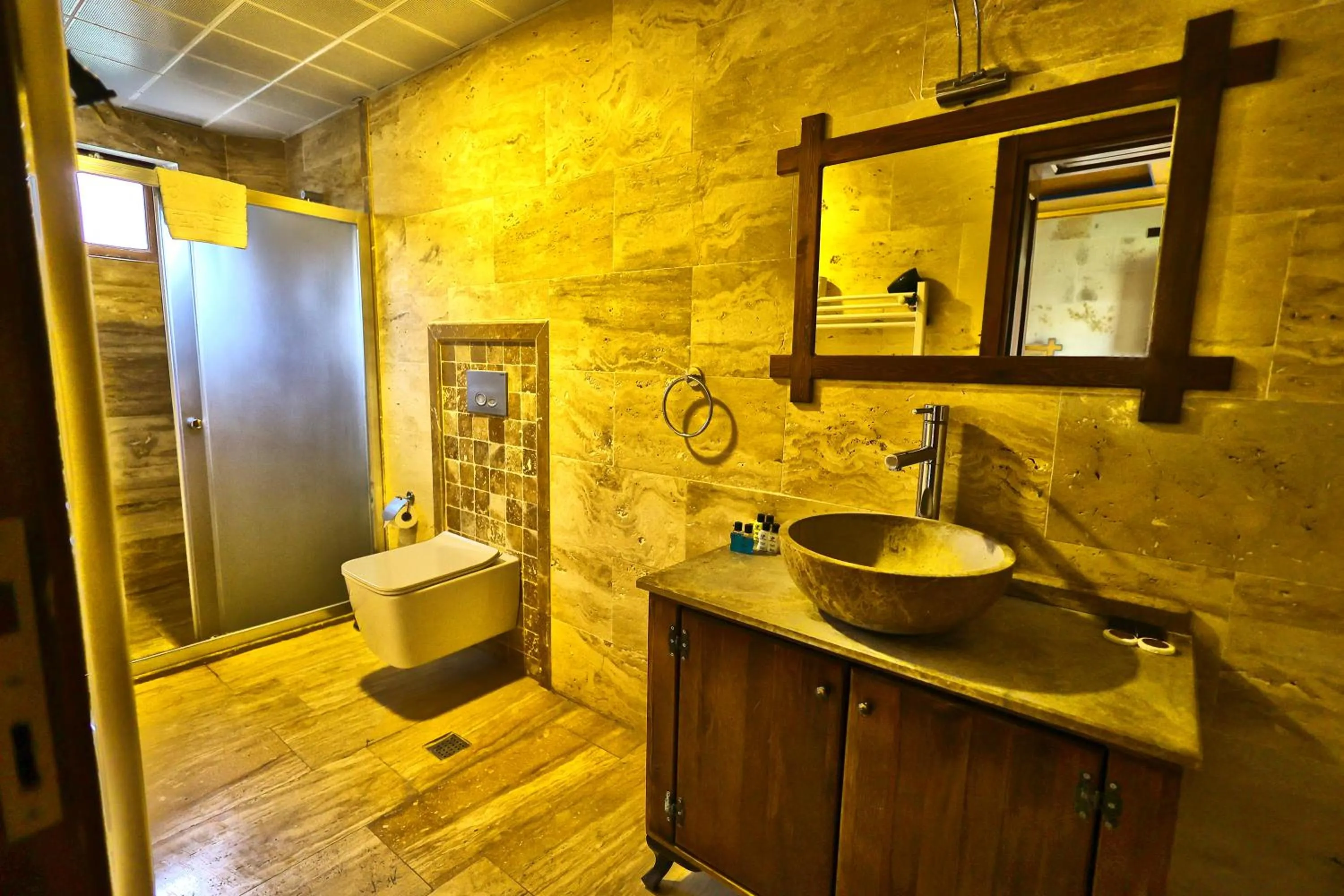 Shower in Cappadocia Empire Cave Hotel