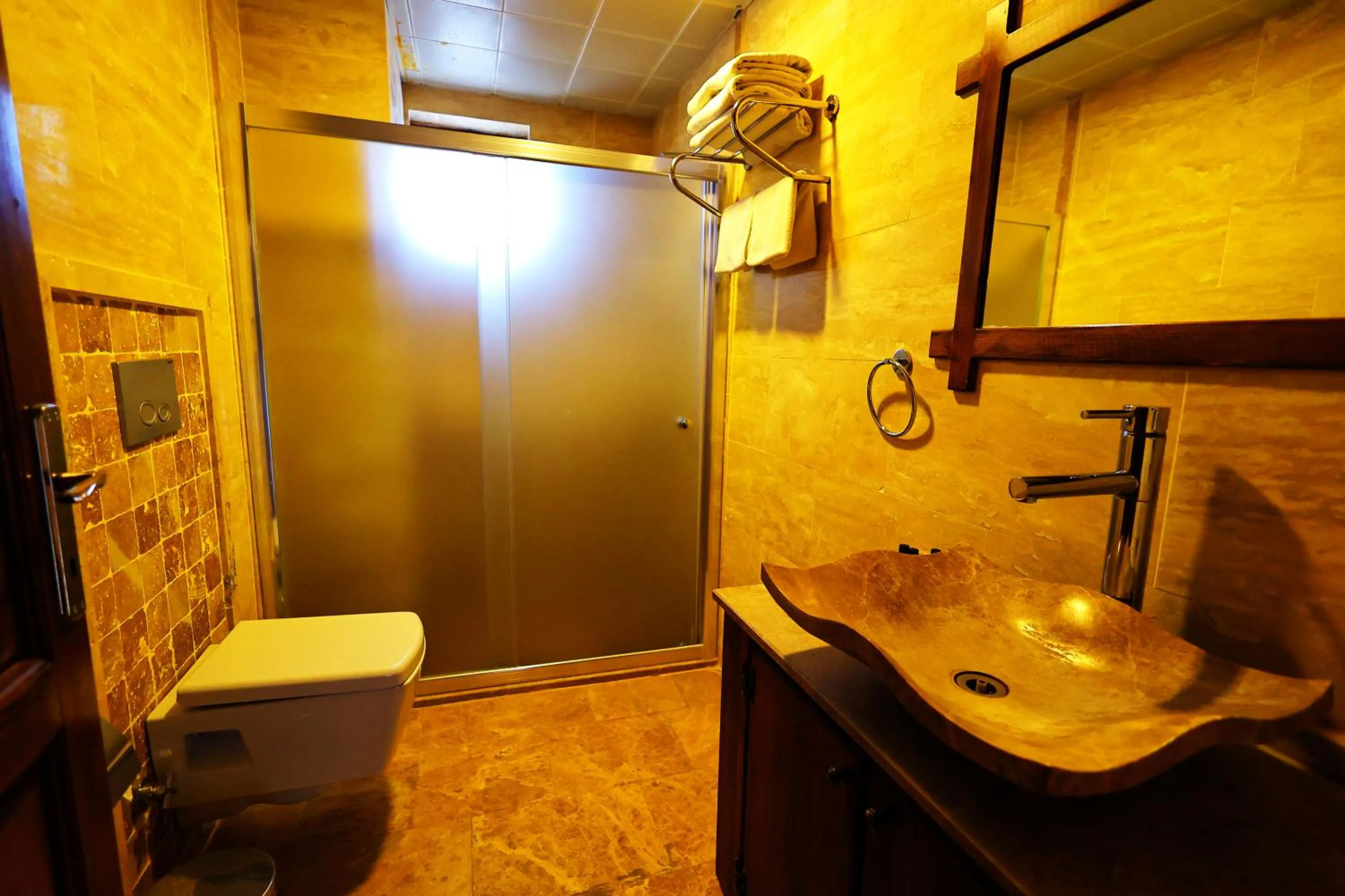 Shower in Cappadocia Empire Cave Hotel