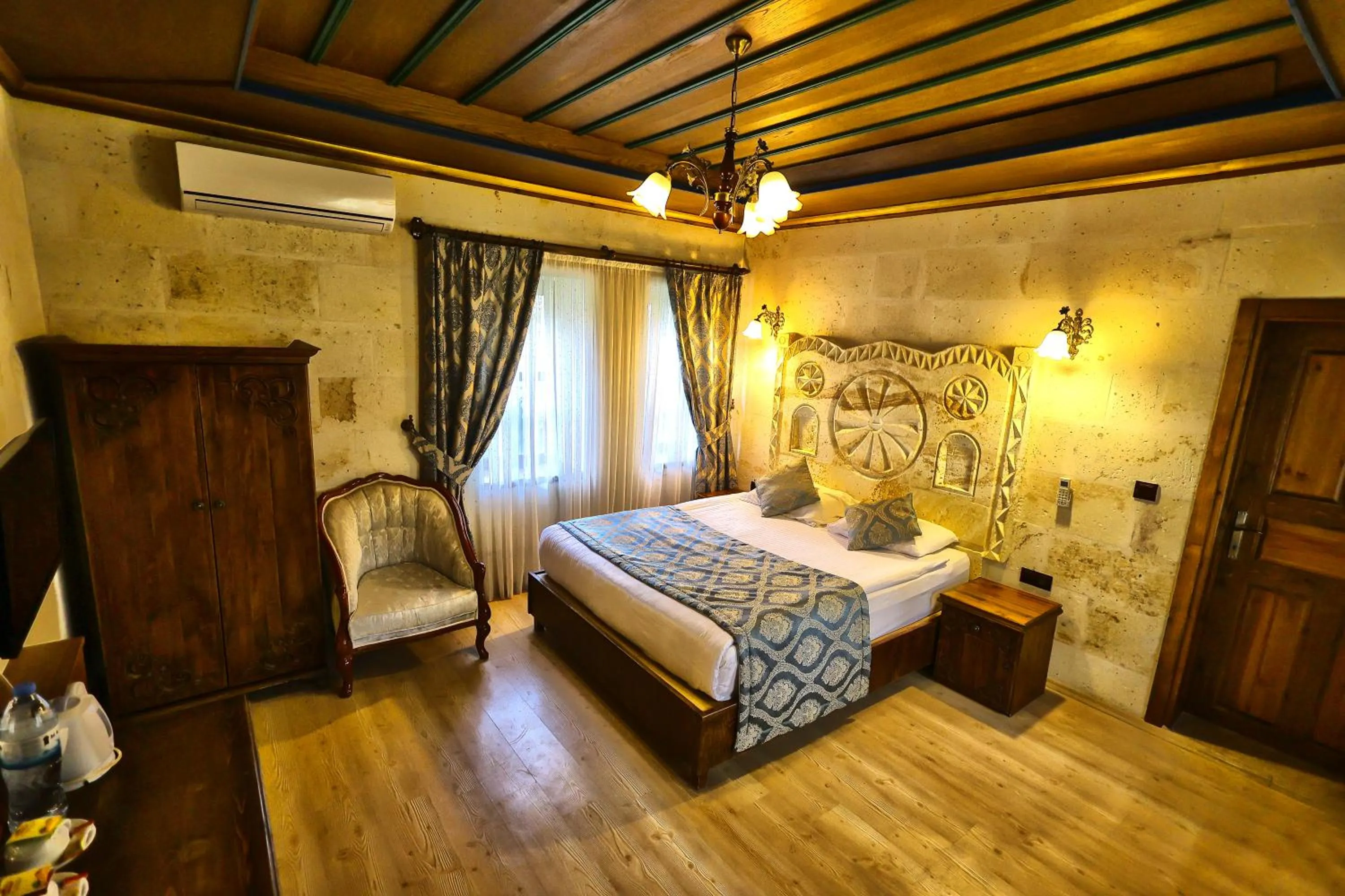 Bed in Cappadocia Empire Cave Hotel