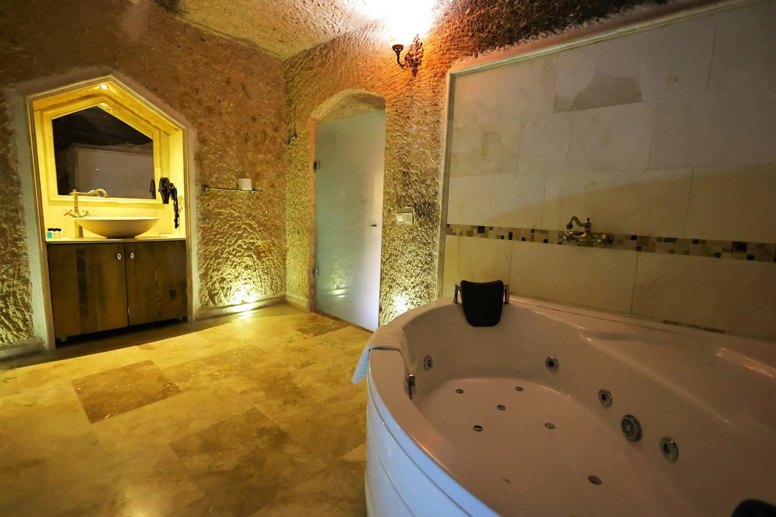 Shower in Cappadocia Empire Cave Hotel