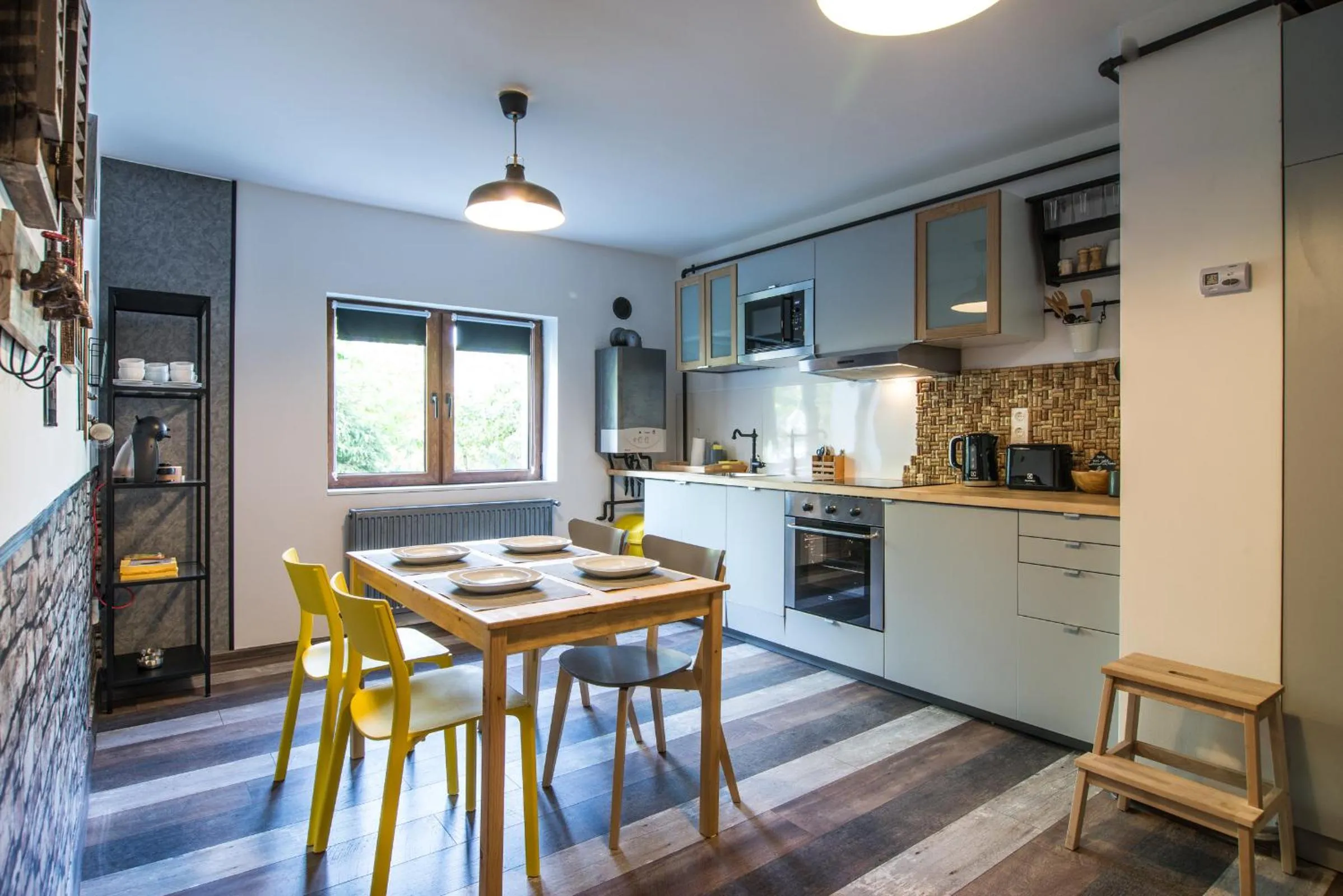 Kitchen or kitchenette in Rent in Cluj Apartments