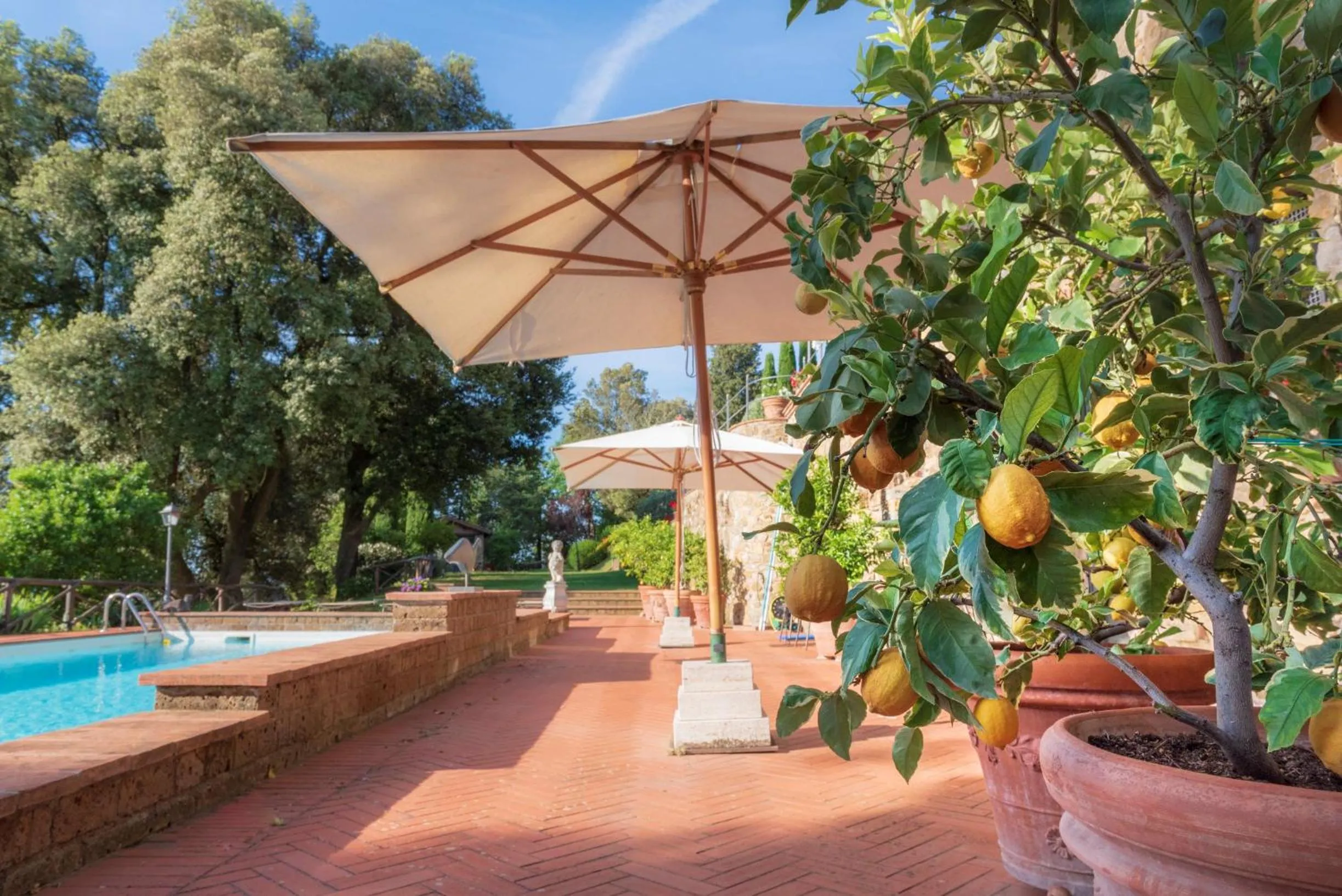 Swimming pool in Castelletto di Montebenichi