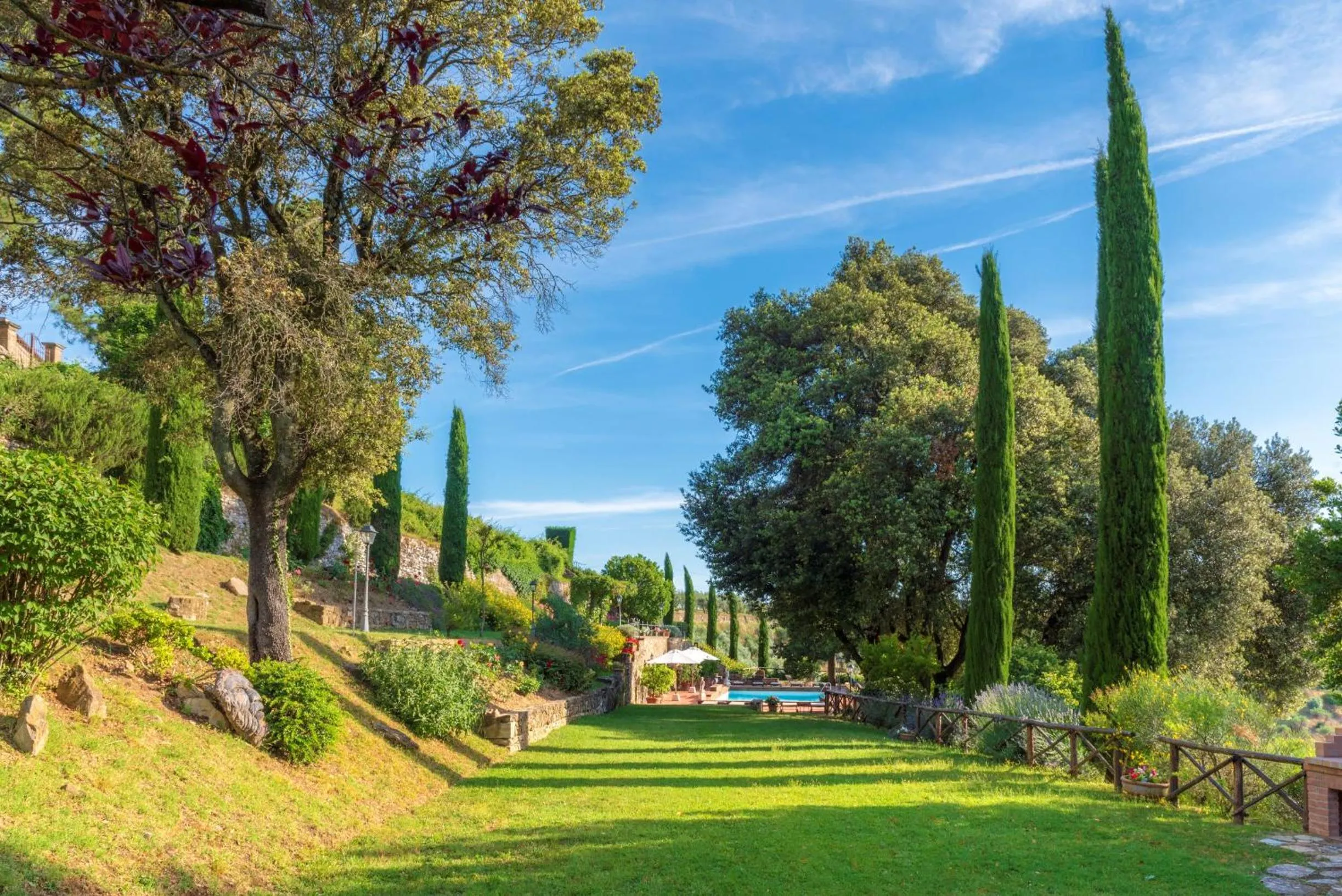 Garden in Castelletto di Montebenichi