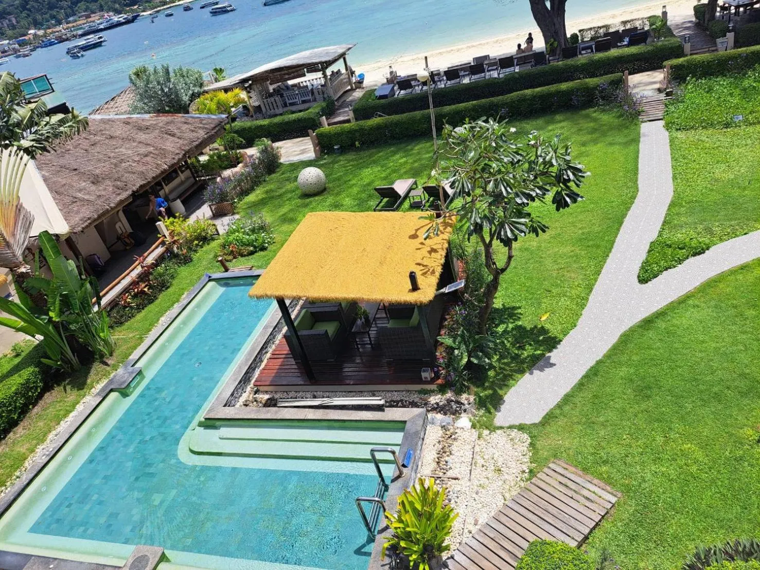 Pool view in Mama Beach Residence - Adults Only