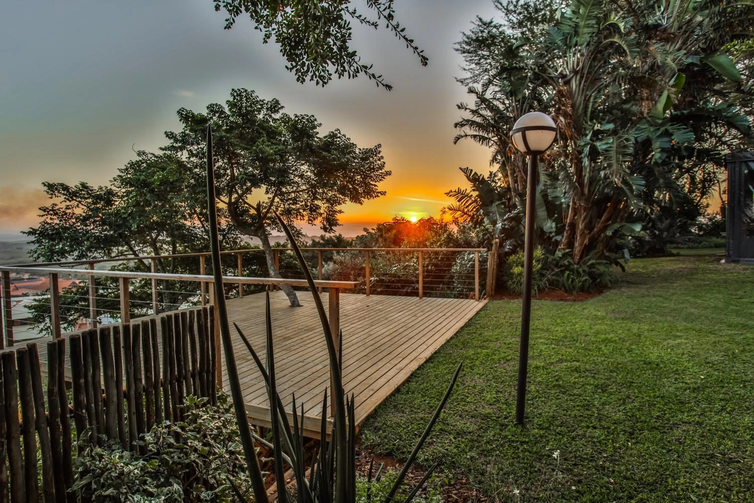 Balcony/Terrace in Kingsley House Chalet