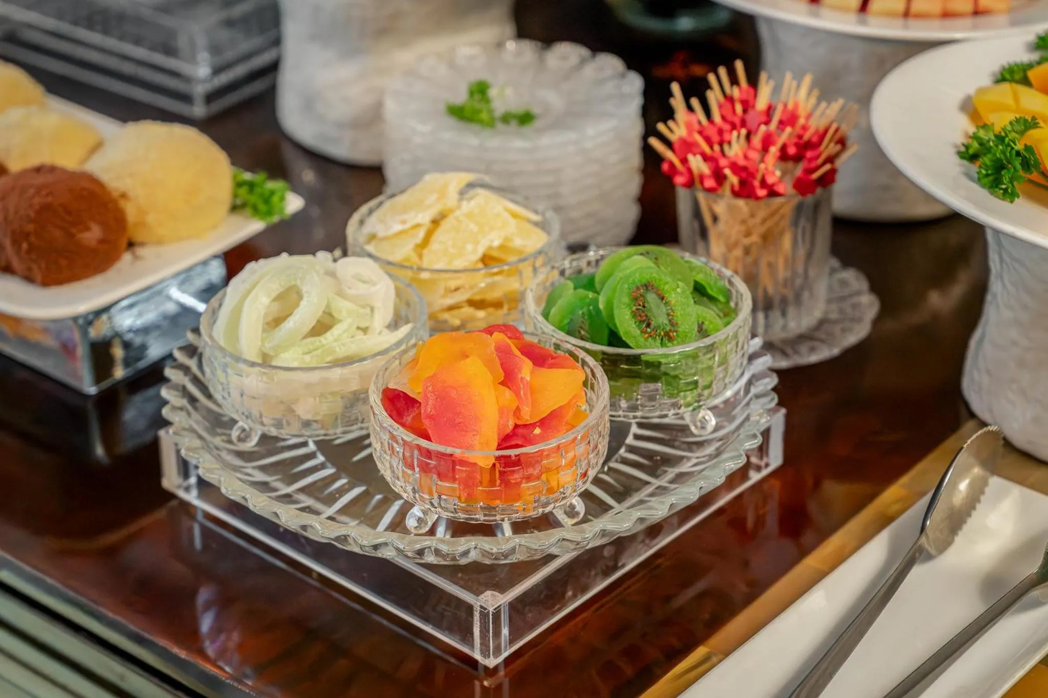 Food and drinks in A&EM Saigon Hotel