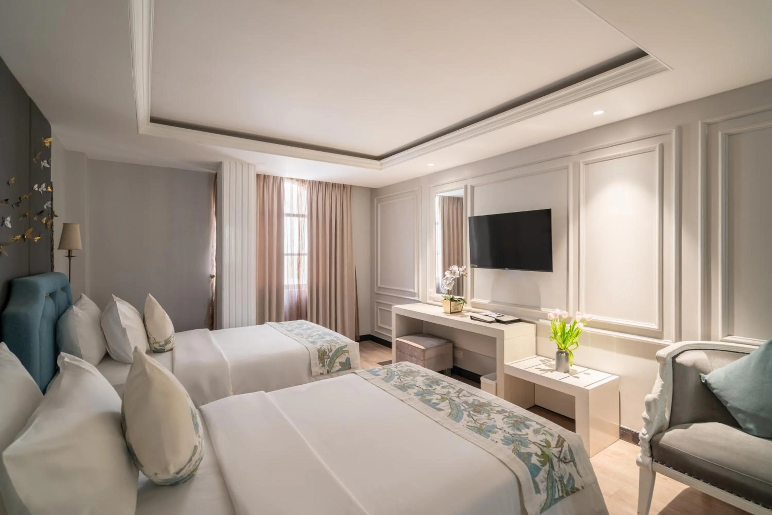 Bedroom, Bed in A&EM Saigon Hotel