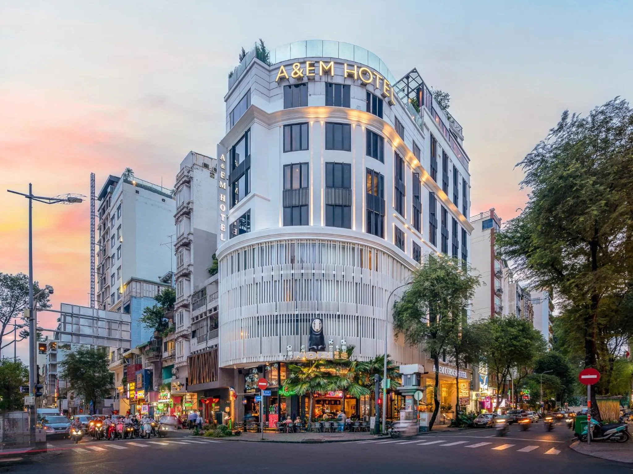 Property building in A&EM Saigon Hotel
