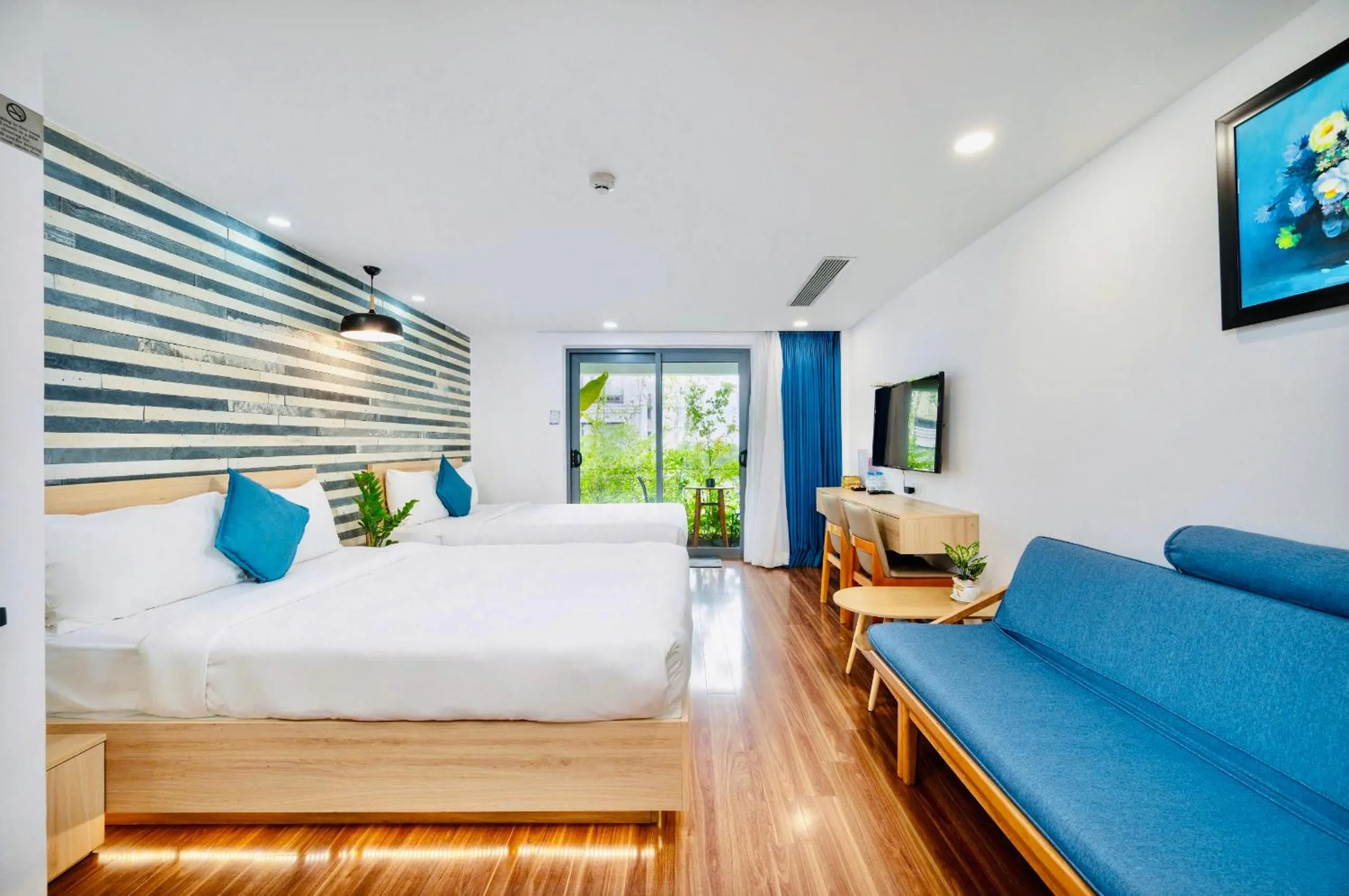 Bed in John Boutique Villa