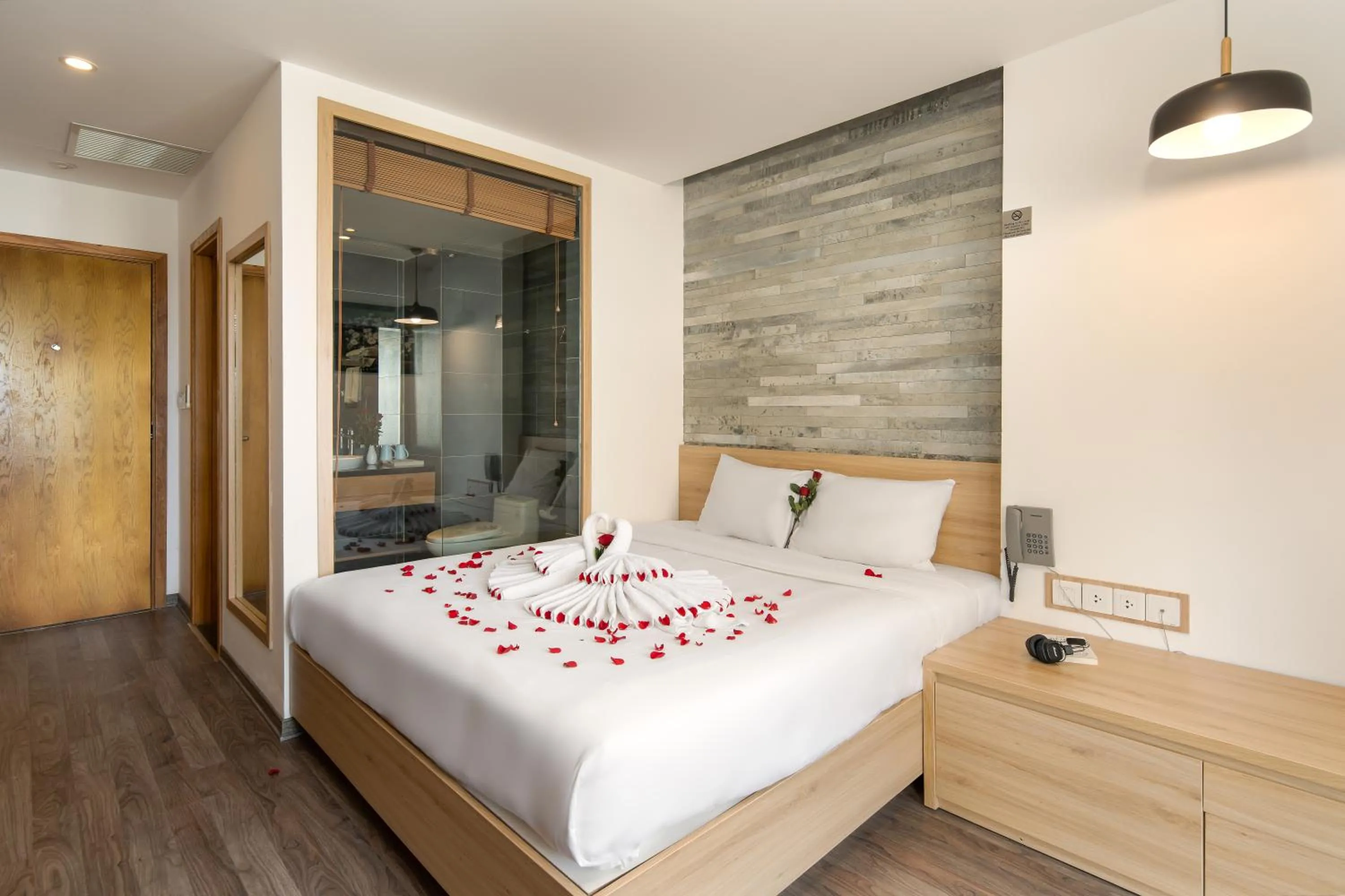 Bed in John Boutique Villa