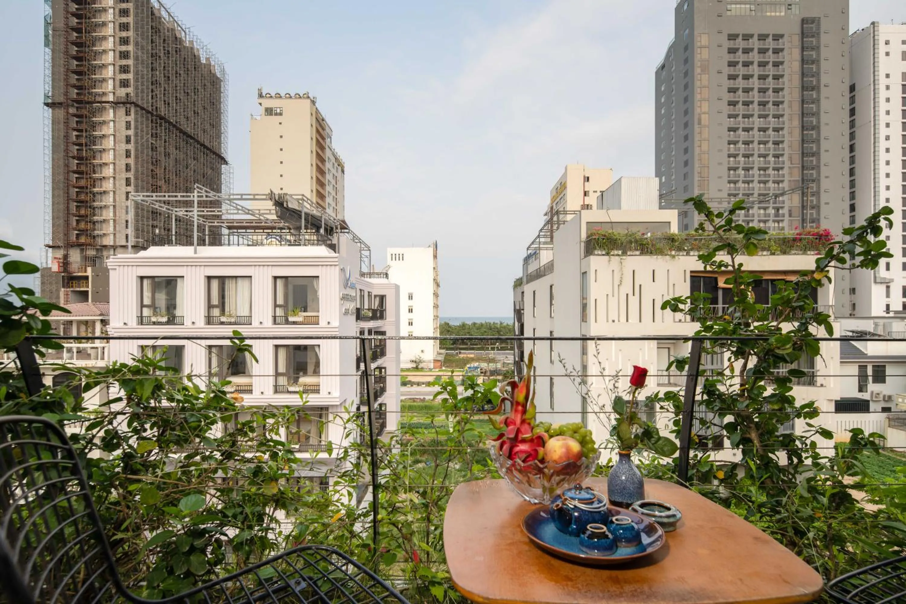 Balcony/Terrace in John Boutique Villa