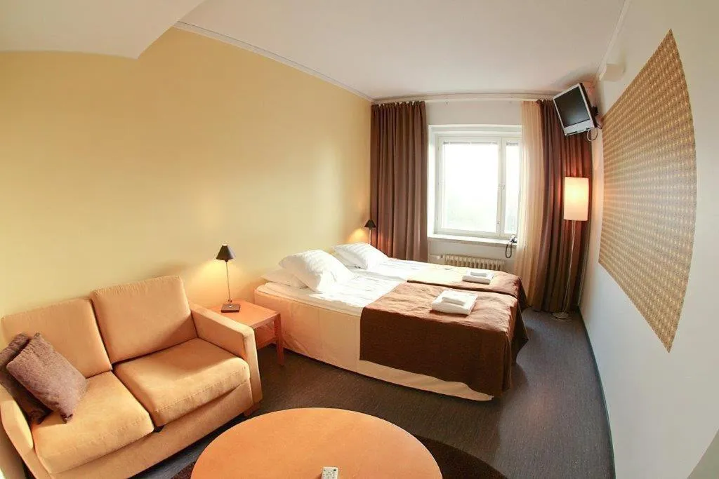 Bed in Huoneistohotelli Valo