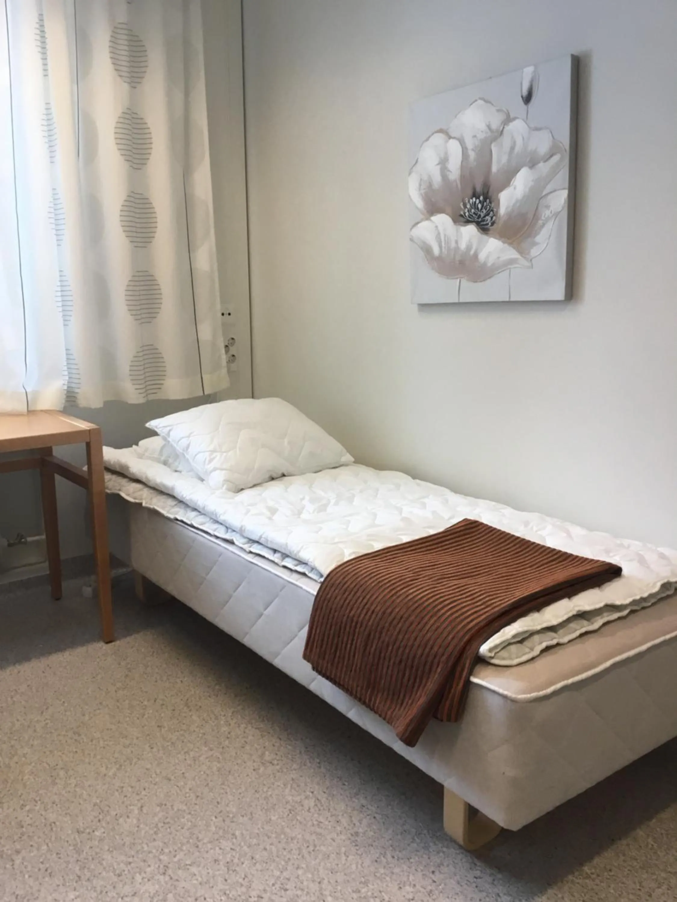 Bed in Huoneistohotelli Valo