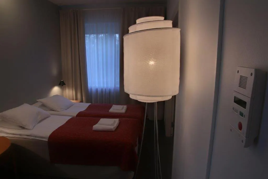 Bed in Huoneistohotelli Valo