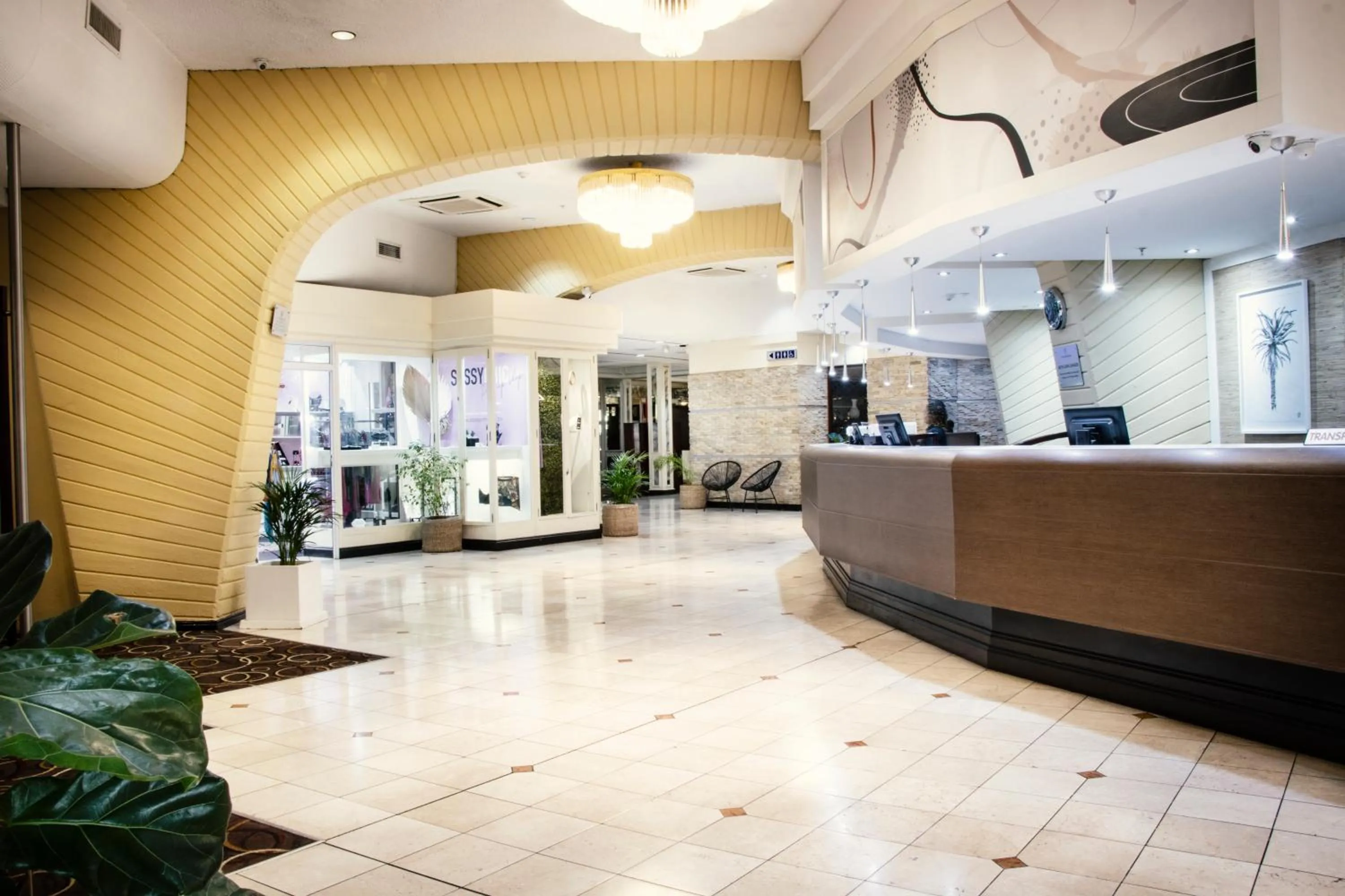 Lobby or reception in The Parktonian All Suite Hotel