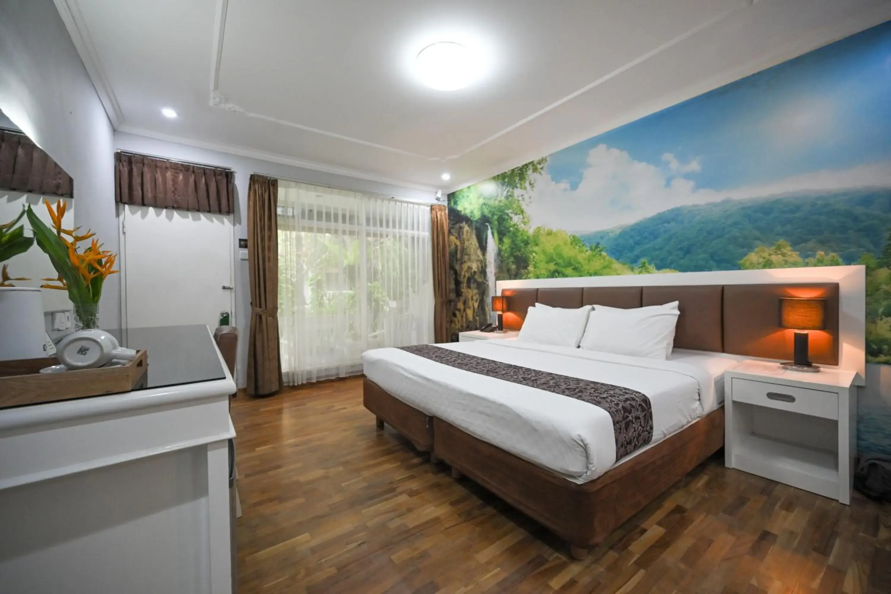 Deluxe Double or Twin Room with Garden View in The Taman Ayu Deluxe Double or Twin Room with Garden View in The Taman Ayu