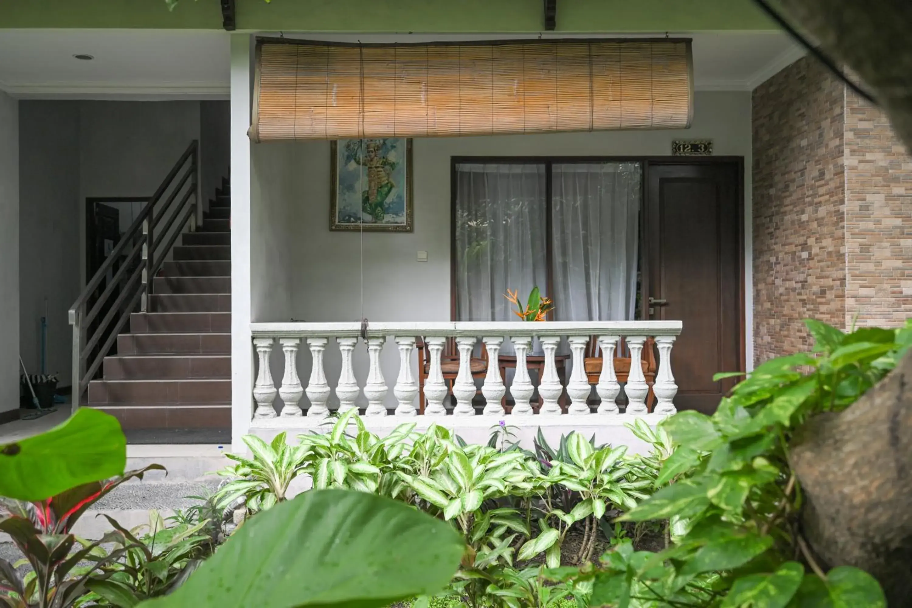 Garden view in The Taman Ayu Garden view in The Taman Ayu