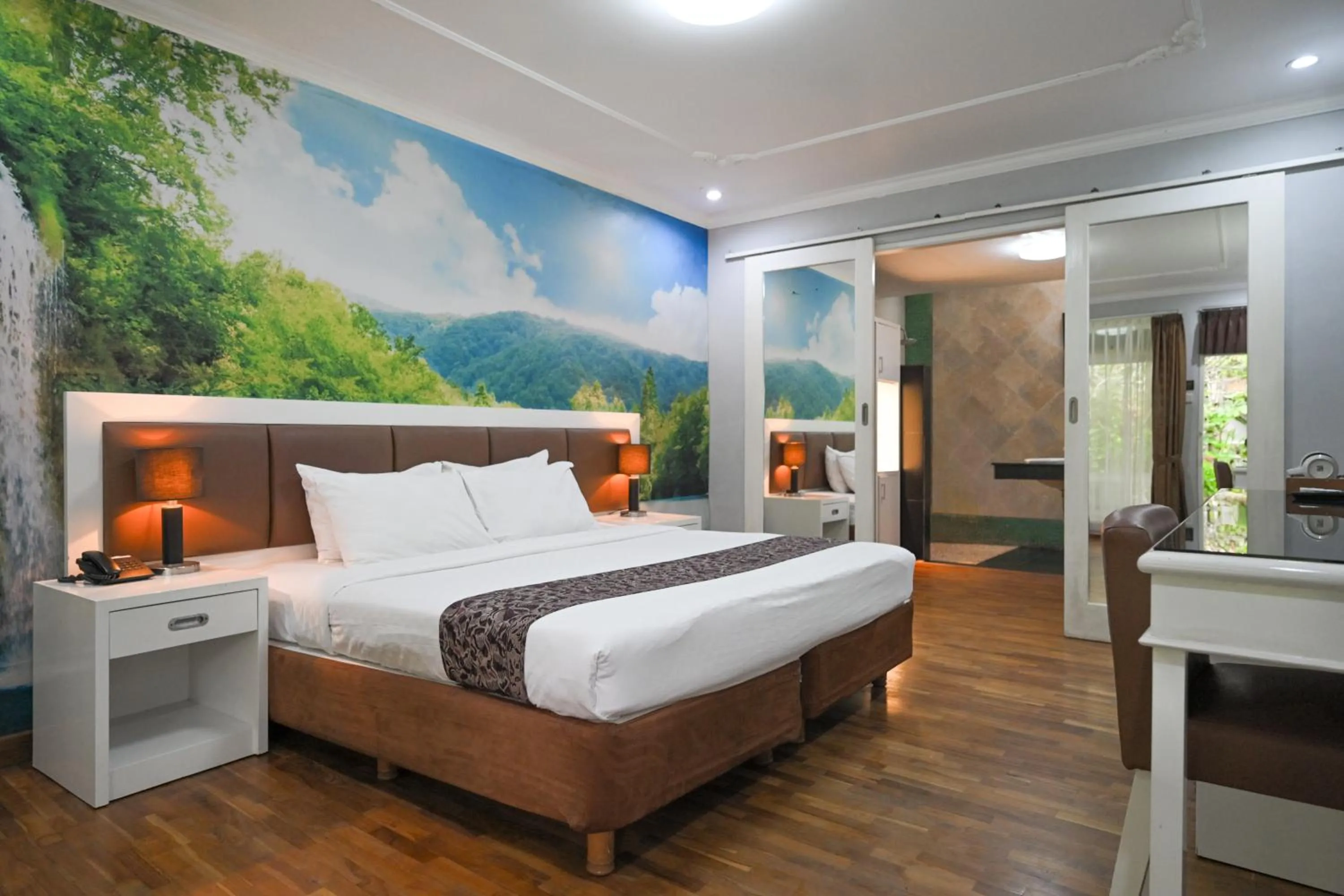 Bedroom, Bed in The Taman Ayu