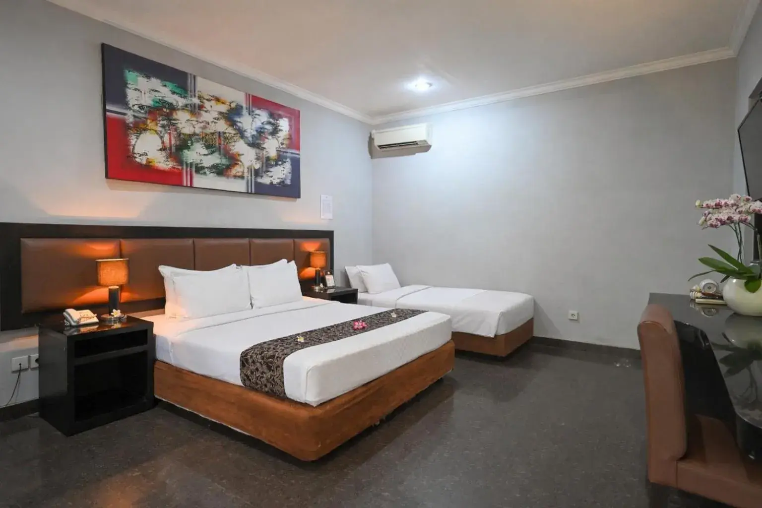 Bedroom, Bed in The Taman Ayu Seminyak 10 Minute walking to the BEACH Bedroom, Bed in The Taman Ayu Seminyak 10 Minute walking to the BEACH