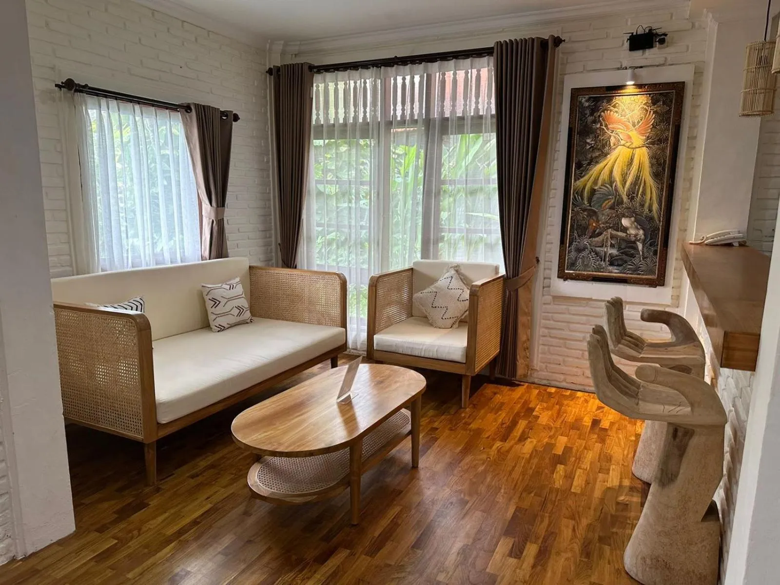 Living room in The Taman Ayu