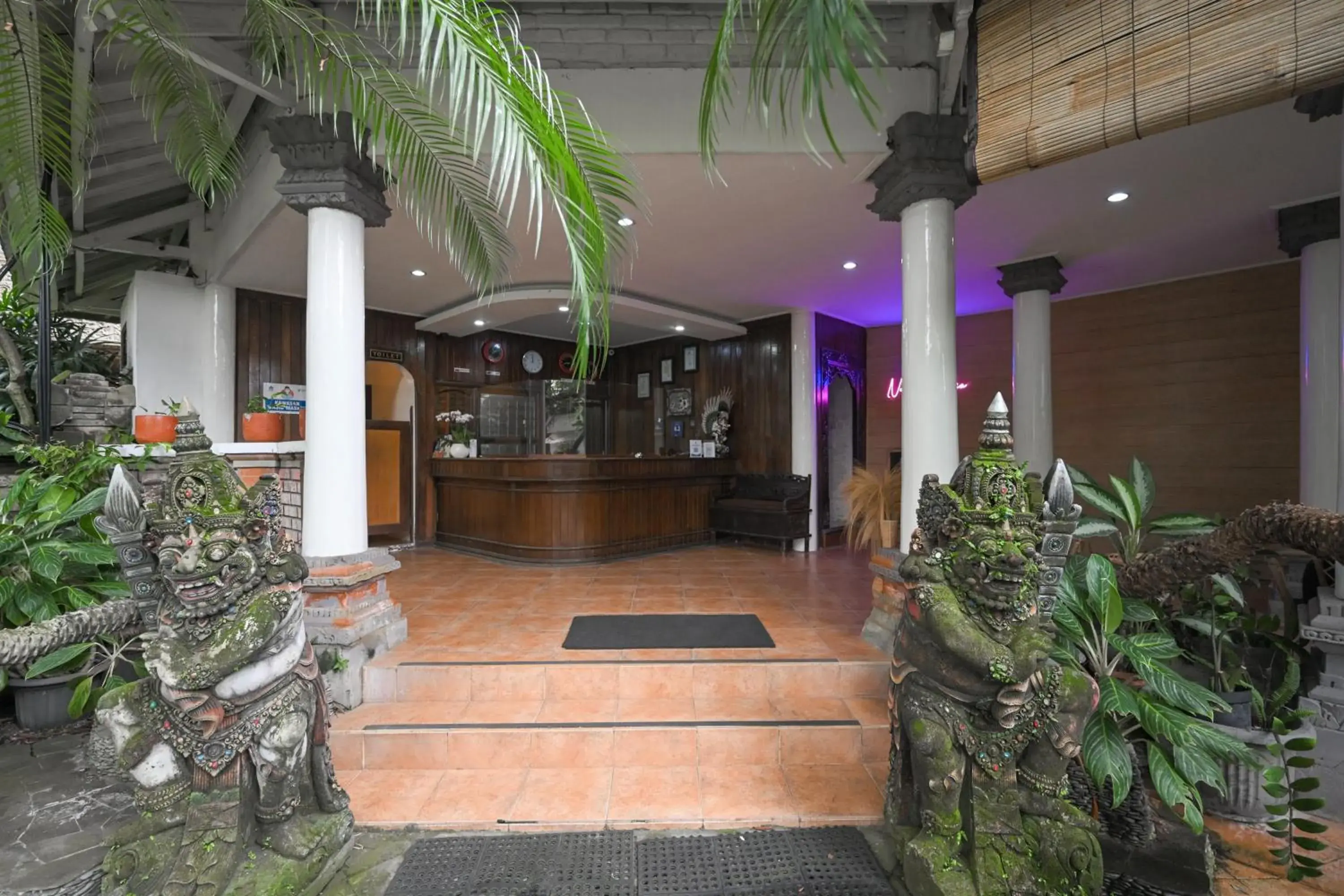 Lobby or reception in The Taman Ayu Lobby or reception in The Taman Ayu