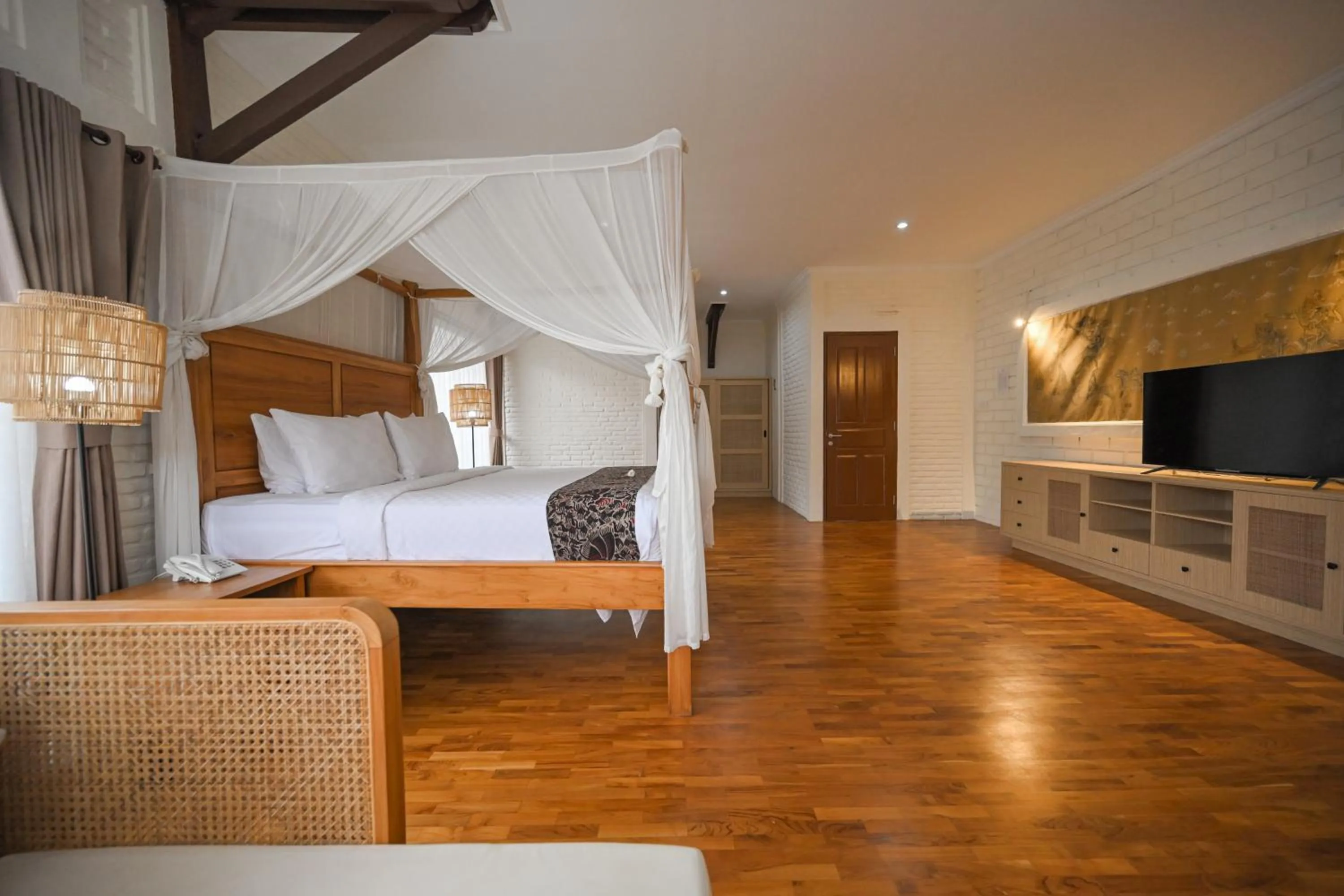 Bedroom, Bed in The Taman Ayu