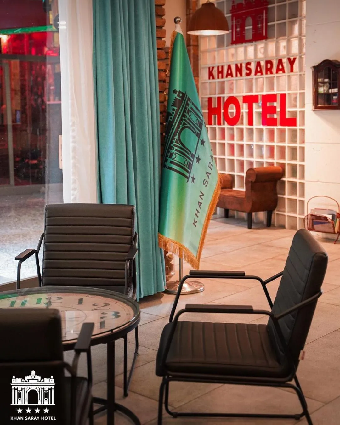 Seating area in Khan Saray