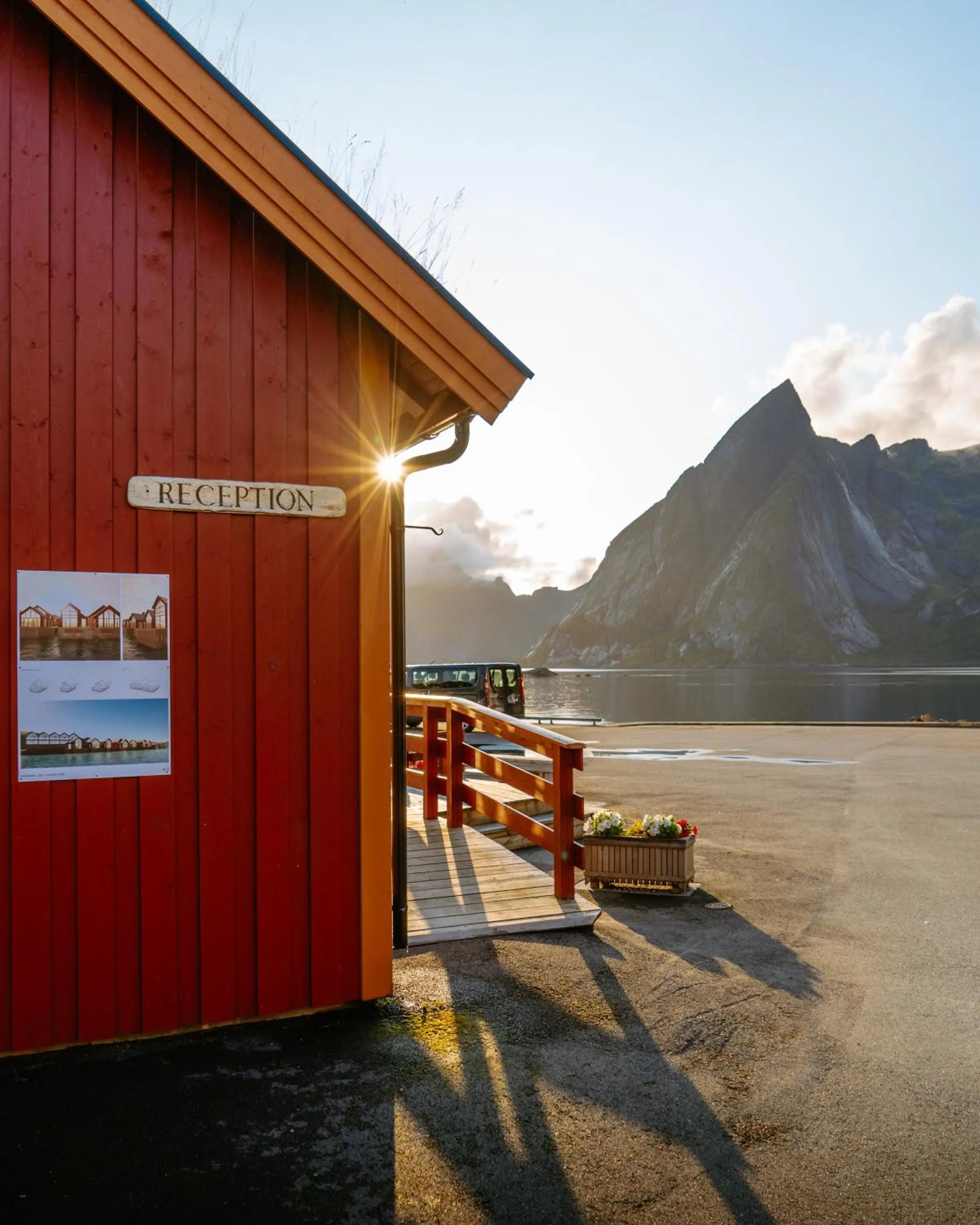 Lobby or reception in Reinefjorden Sjøhus