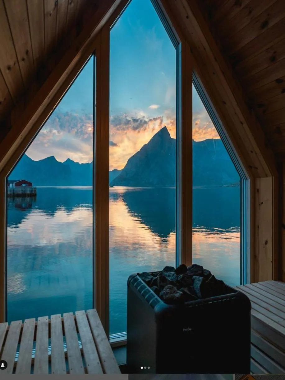 Sauna in Reinefjorden Sjøhus