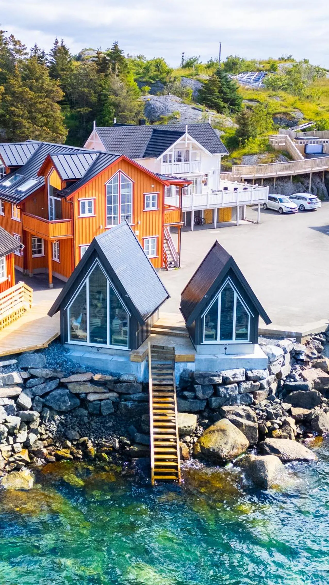 Sauna in Reinefjorden Sjøhus