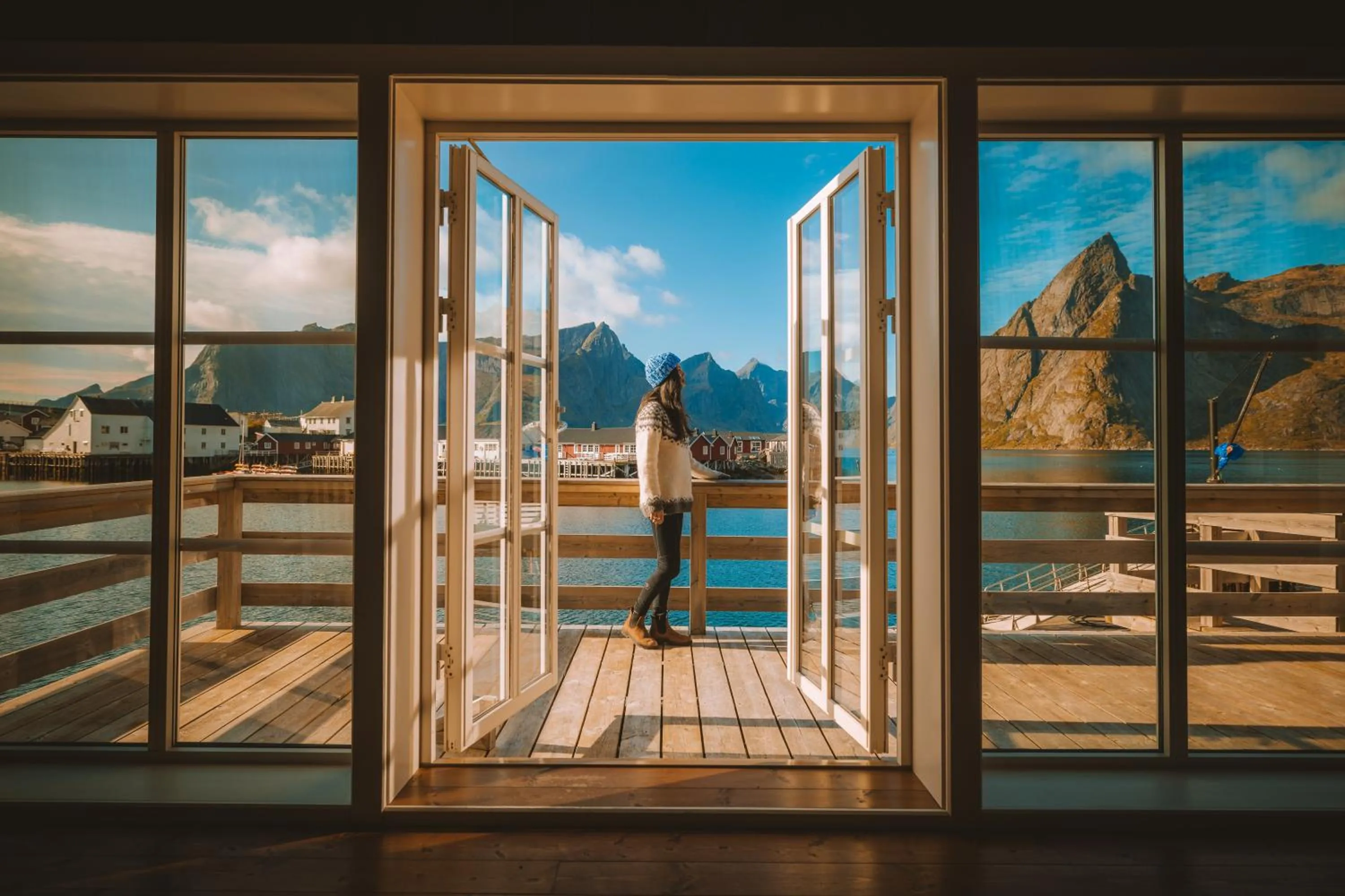 View (from property/room) in Reinefjorden Sjøhus