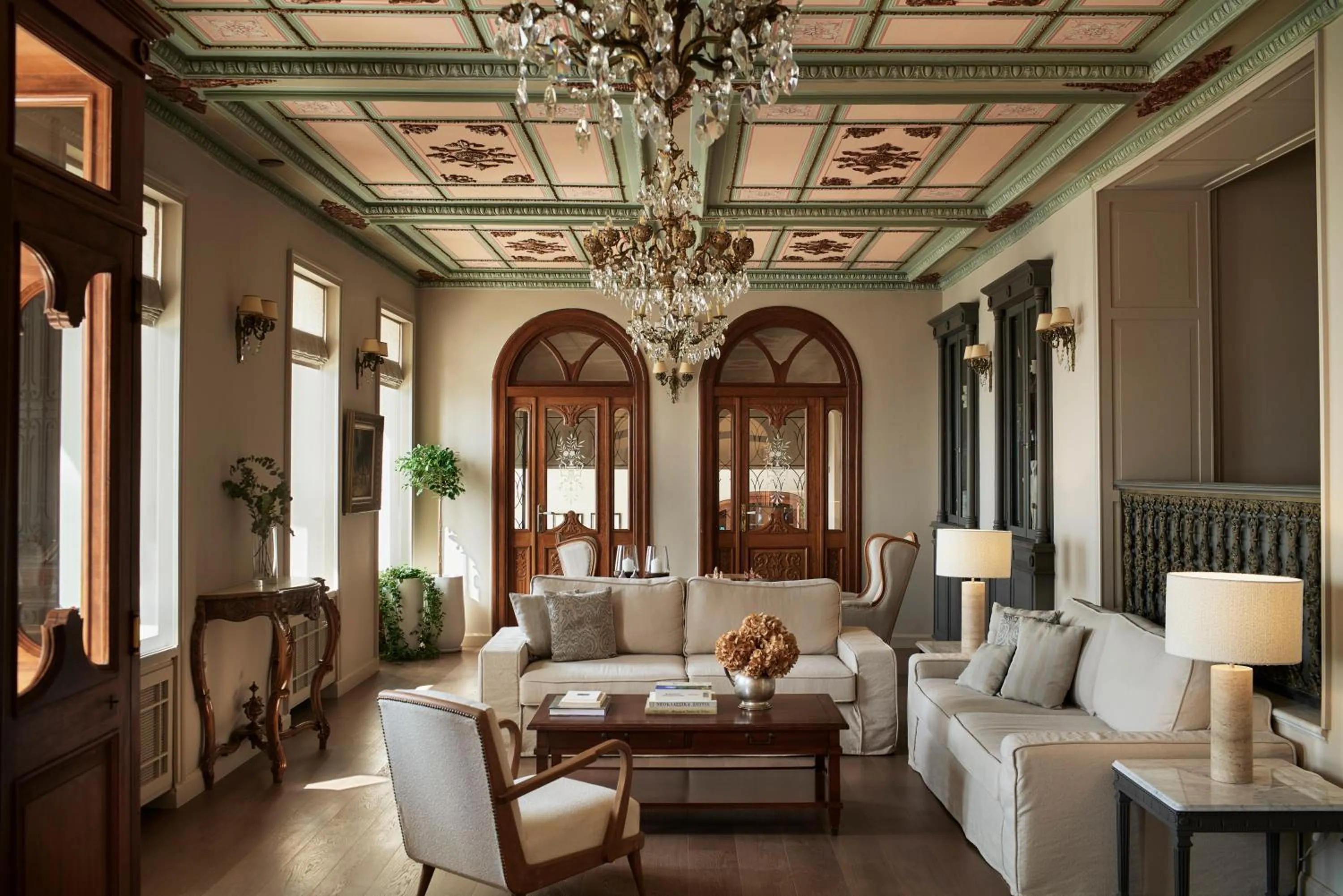 Lobby or reception in Syrou Melathron