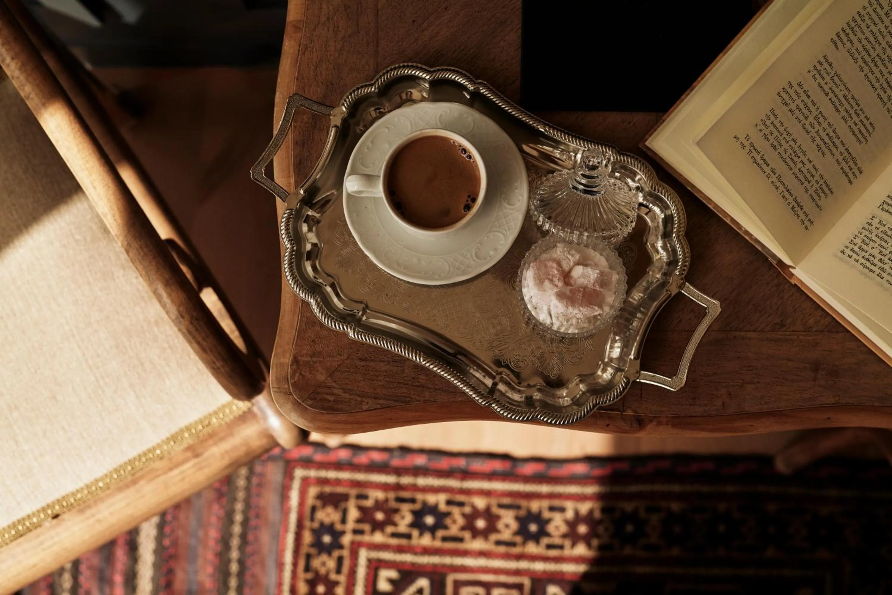 Decorative detail in Syrou Melathron