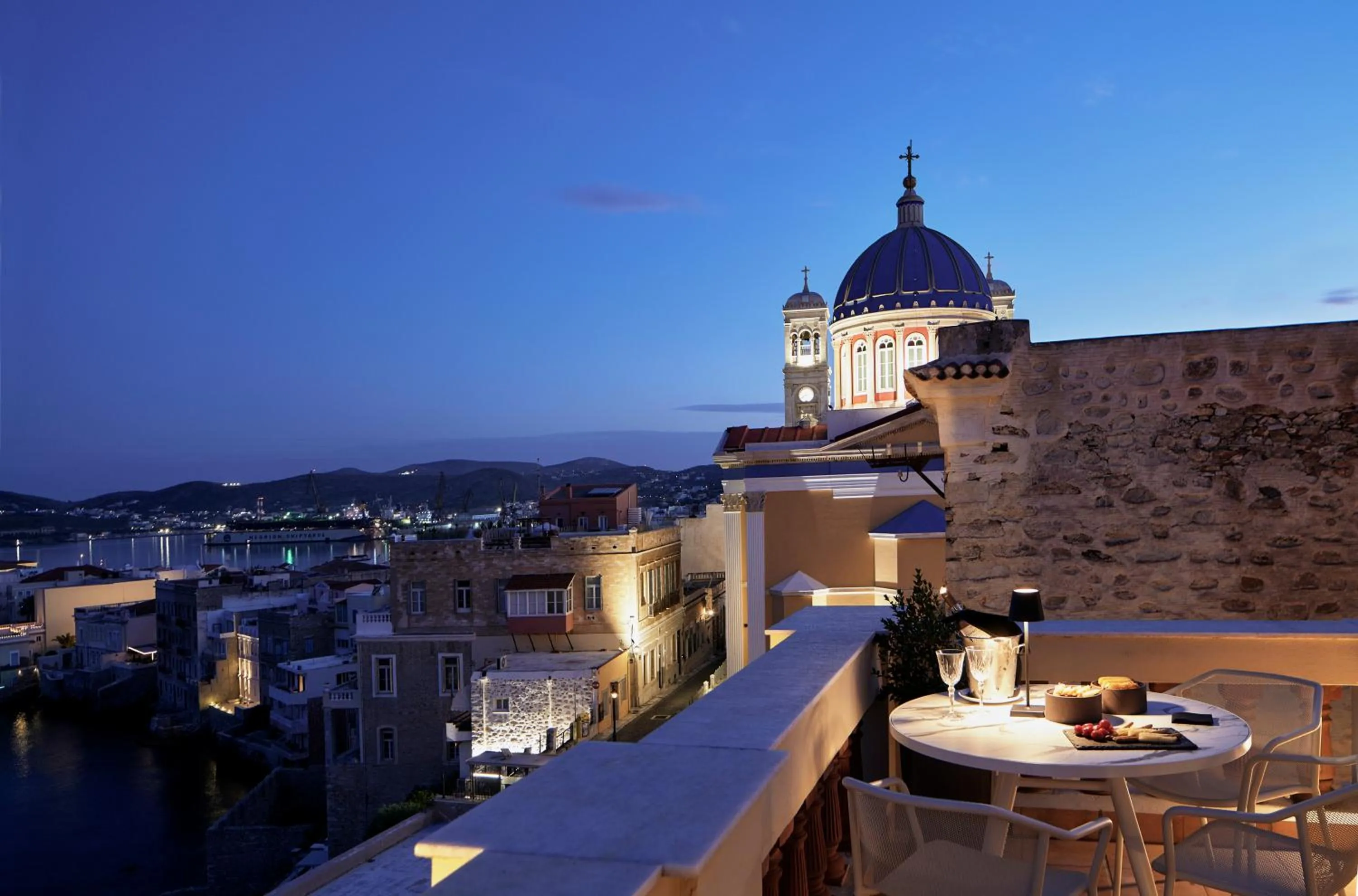 View (from property/room) in Syrou Melathron