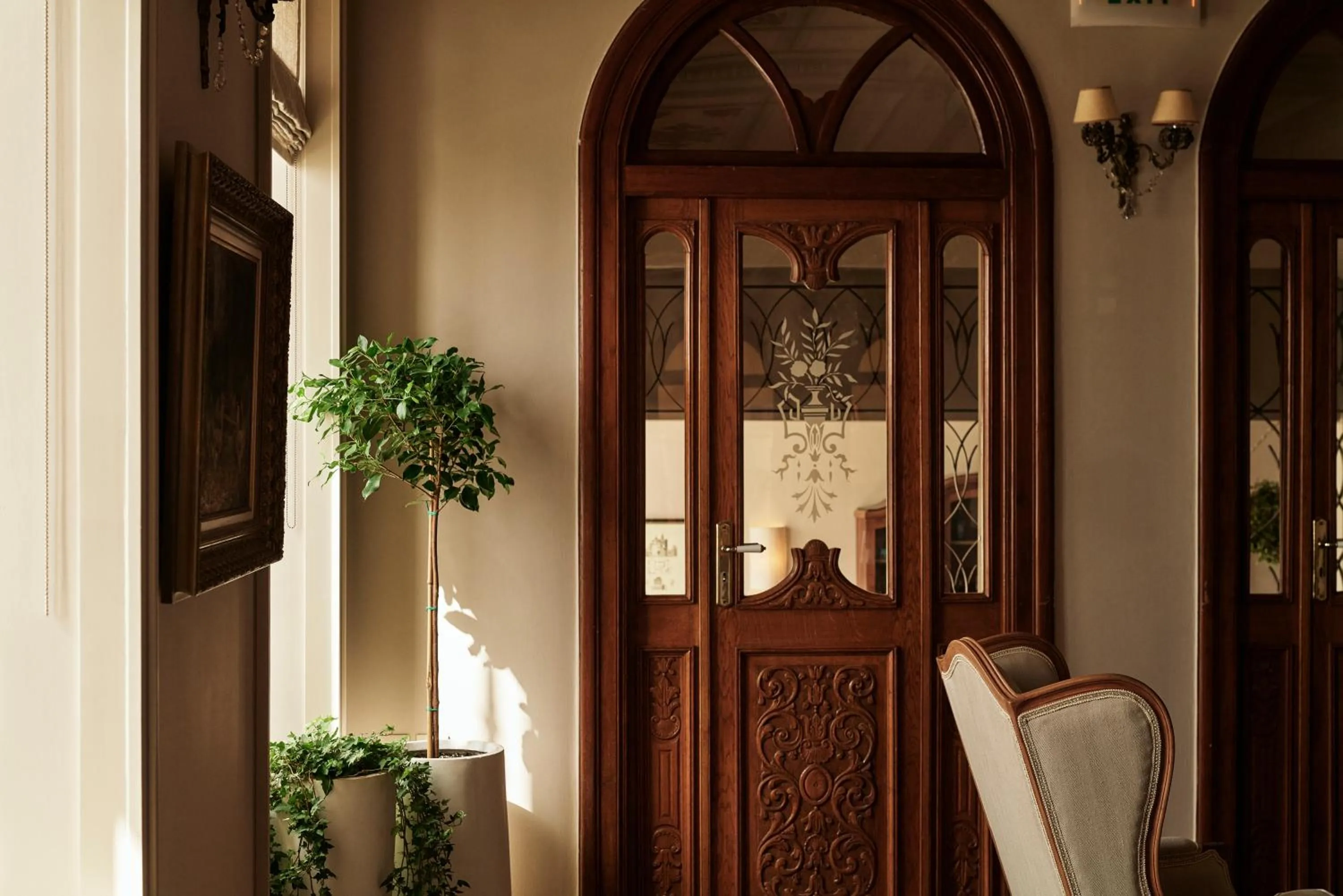 Lobby or reception in Syrou Melathron