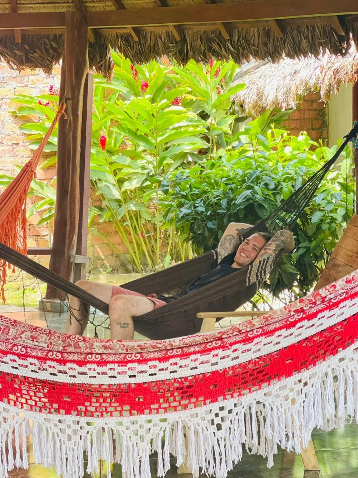 People in El Curichal Hostel