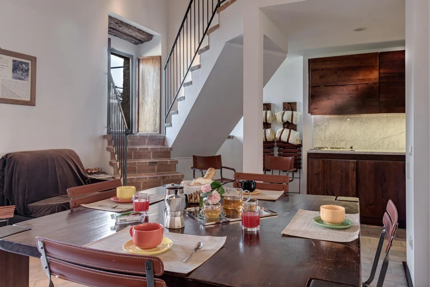 Seating area in Bosco Della Spina