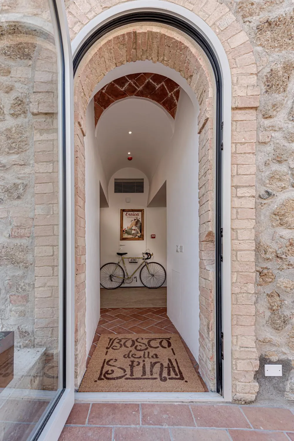 Facade/entrance in Bosco Della Spina