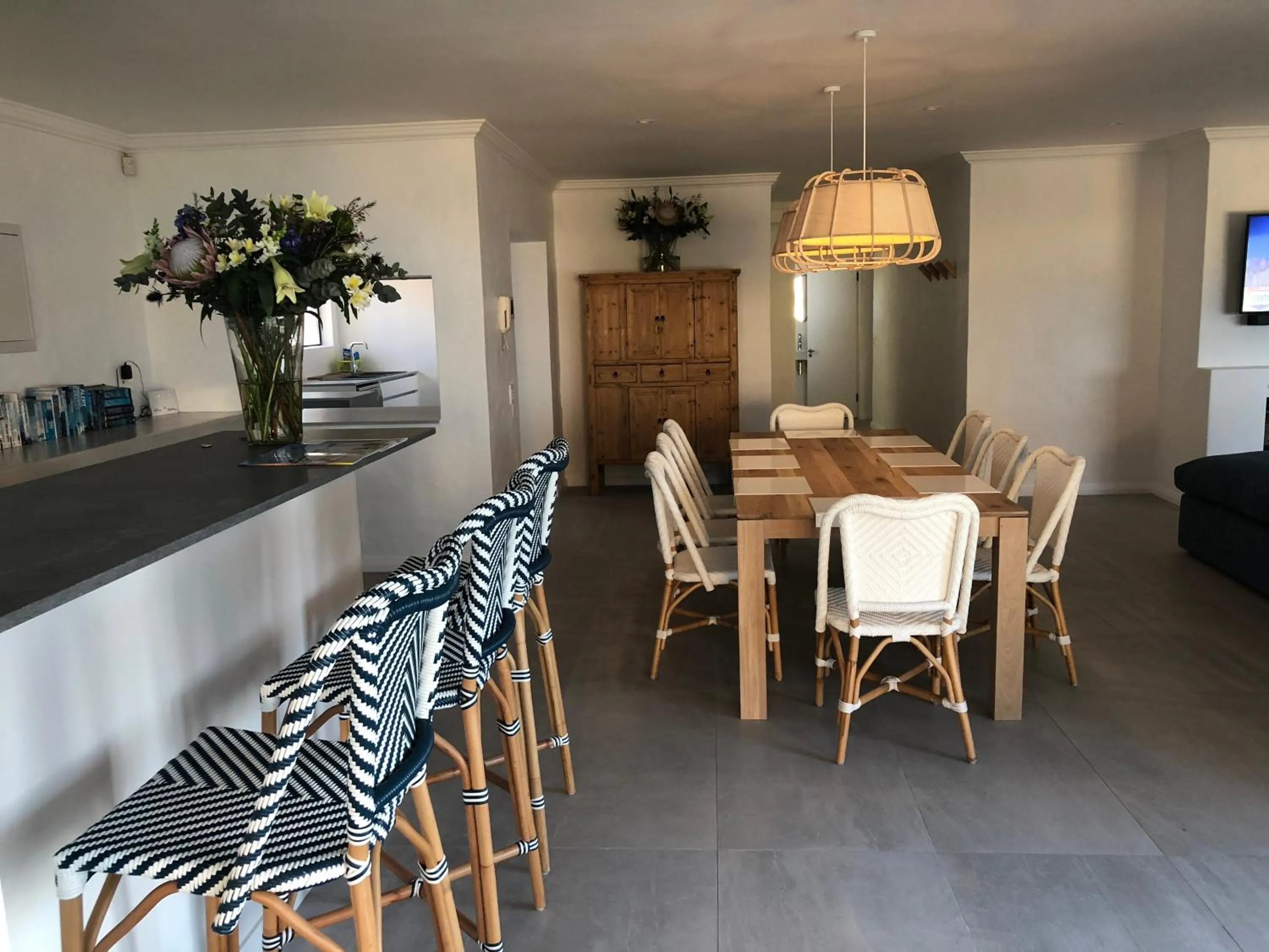 Dining area in The Sanctuary Penthouse