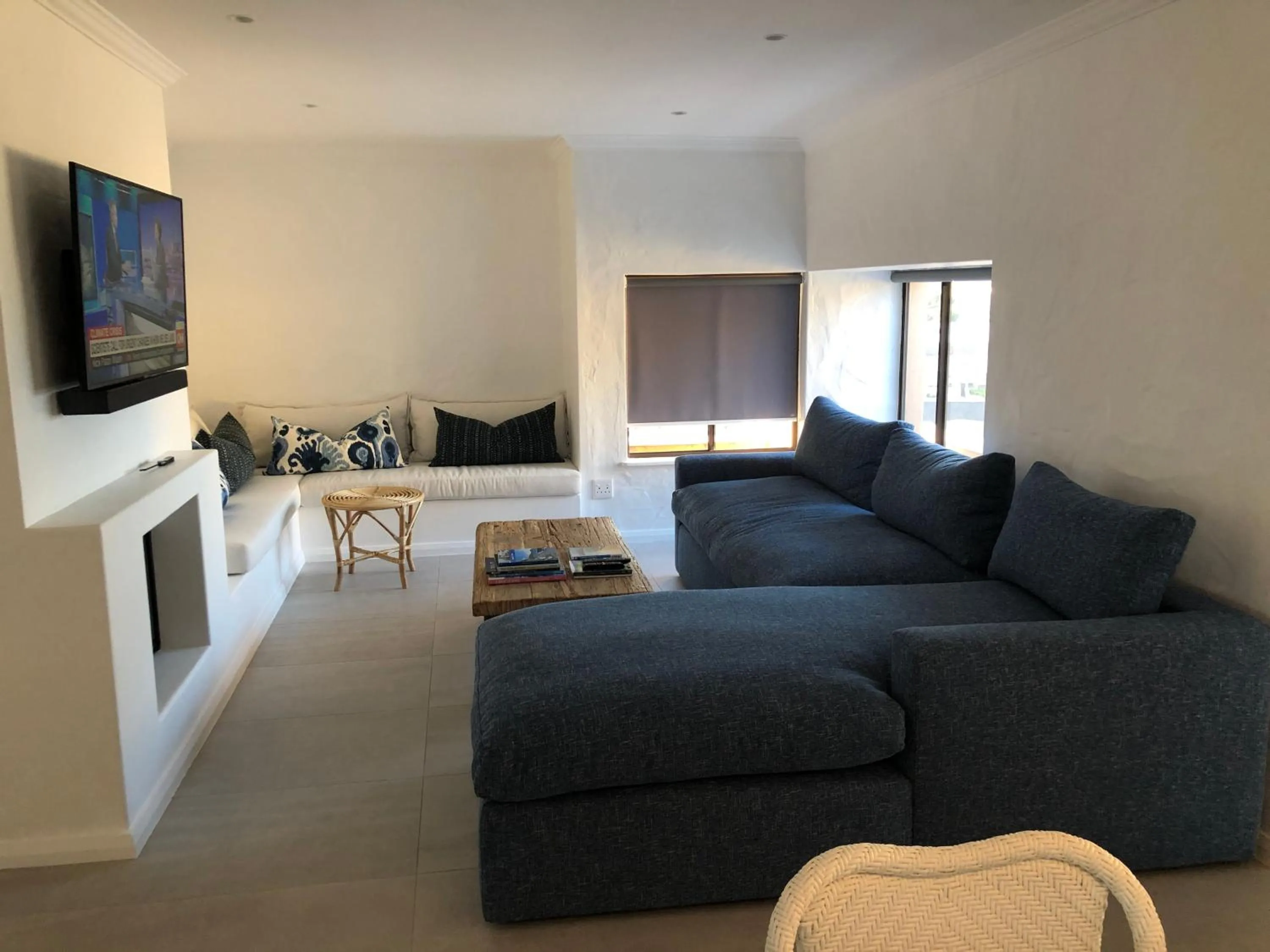 Living room in The Sanctuary Penthouse