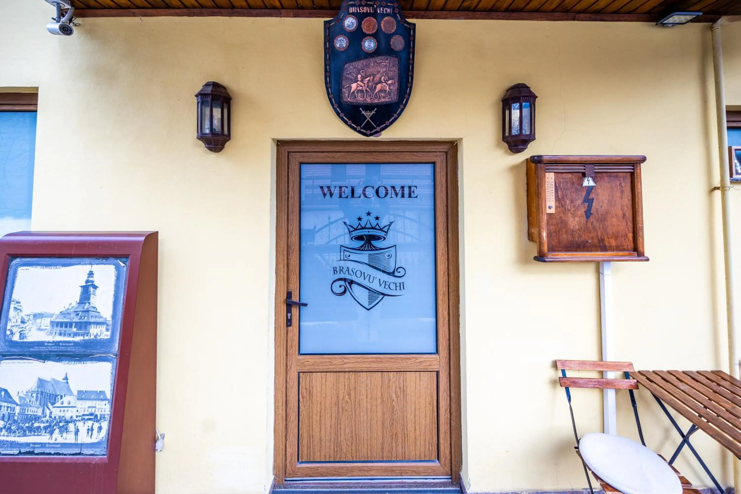 Property logo or sign in Pension Brasovu Vechi