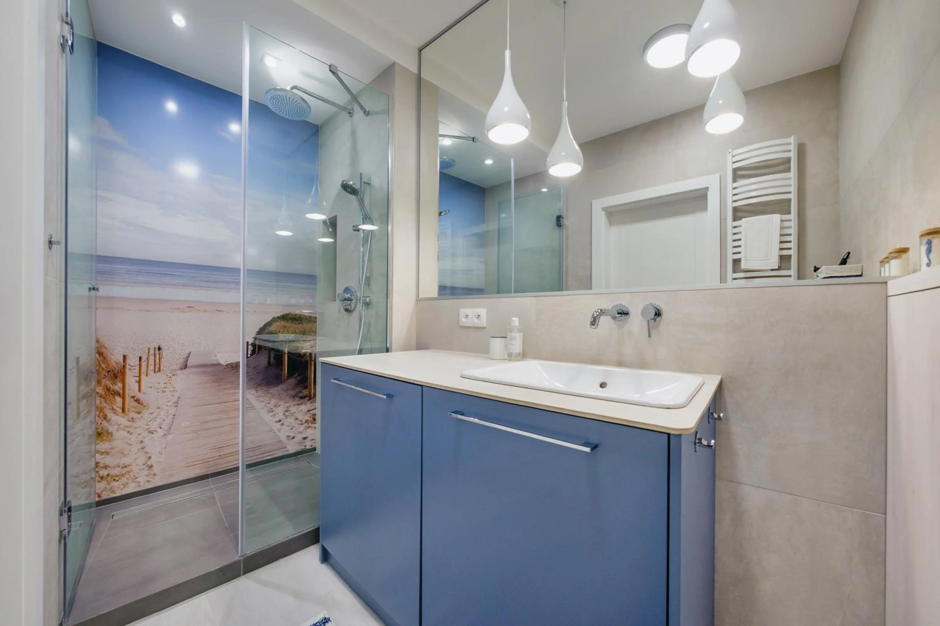 Bathroom in Nadmorze, Sun & Snow