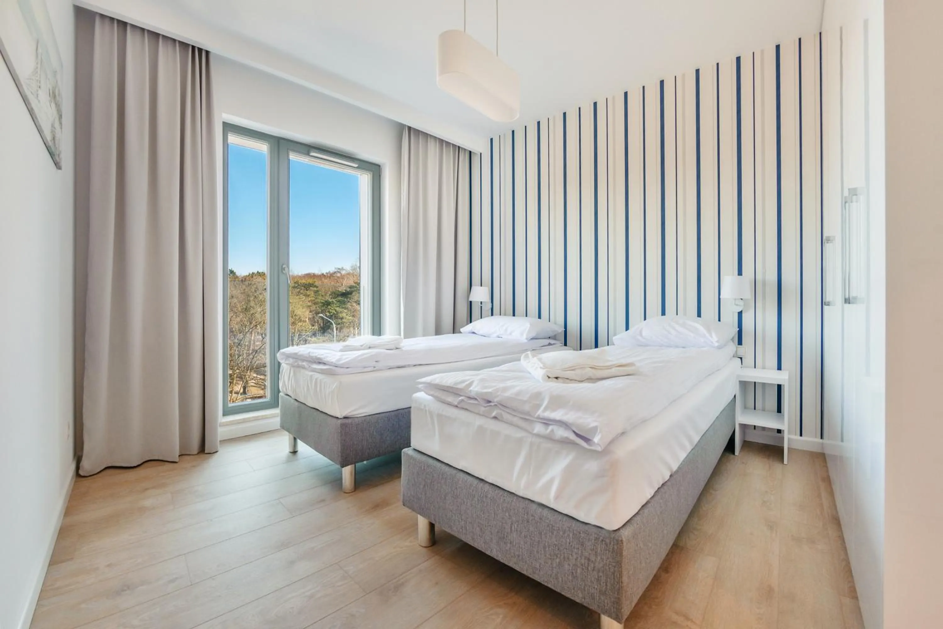 Bedroom, Bed in Nadmorze, Sun & Snow