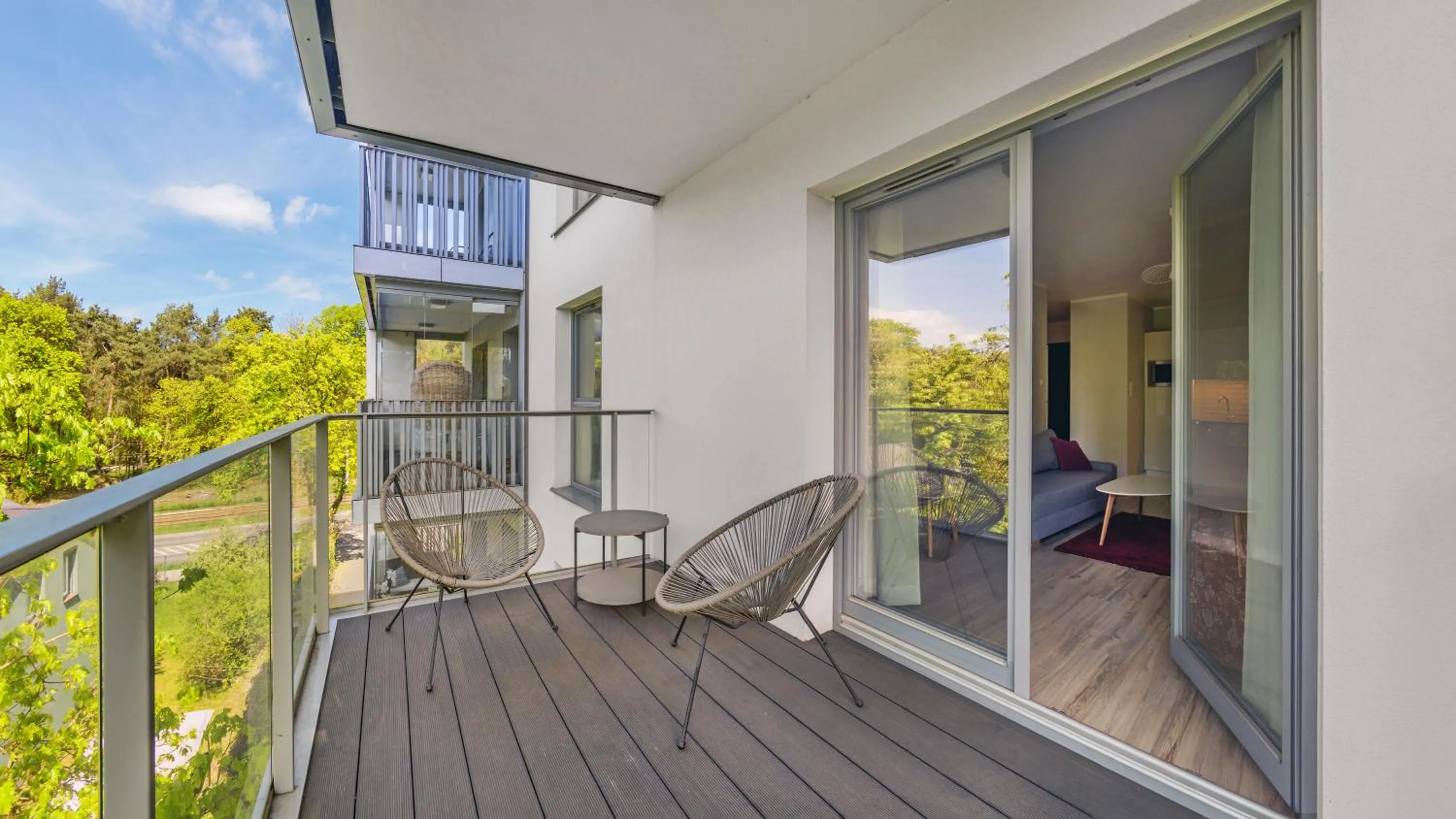 Balcony/Terrace in Nadmorze, Sun & Snow