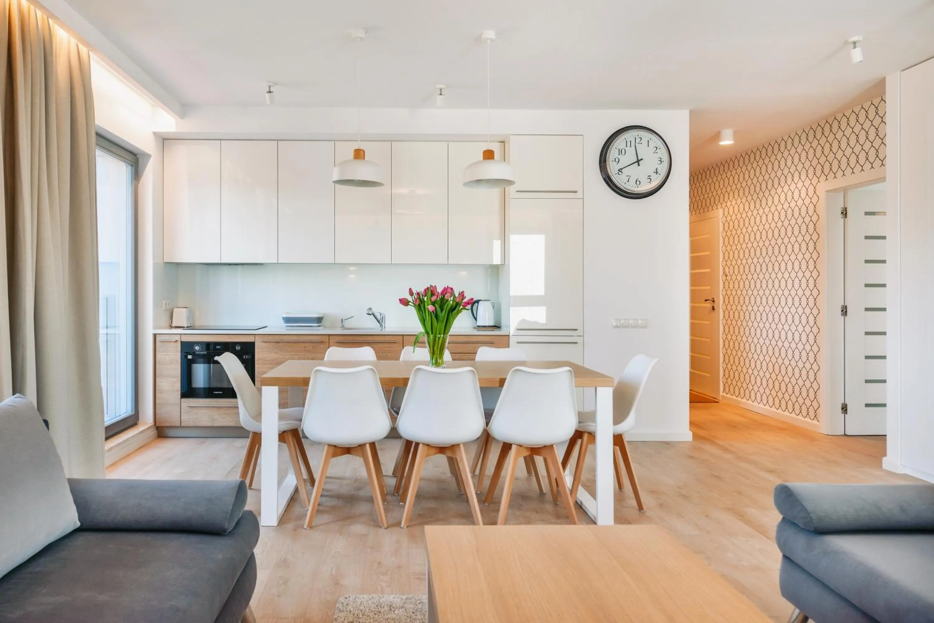 Kitchen or kitchenette in Nadmorze, Sun & Snow