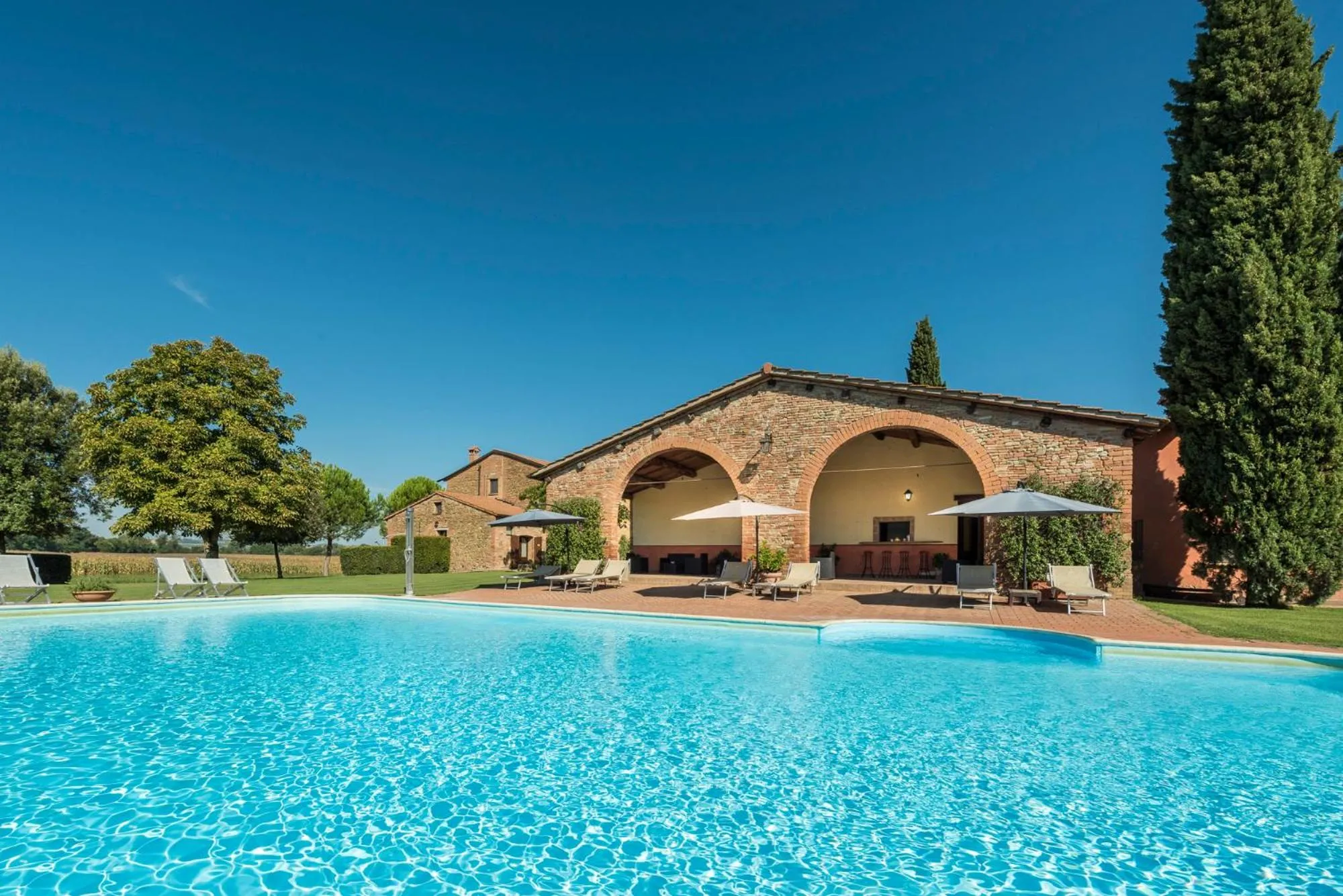 Swimming pool in Country House Le Case Coloniche